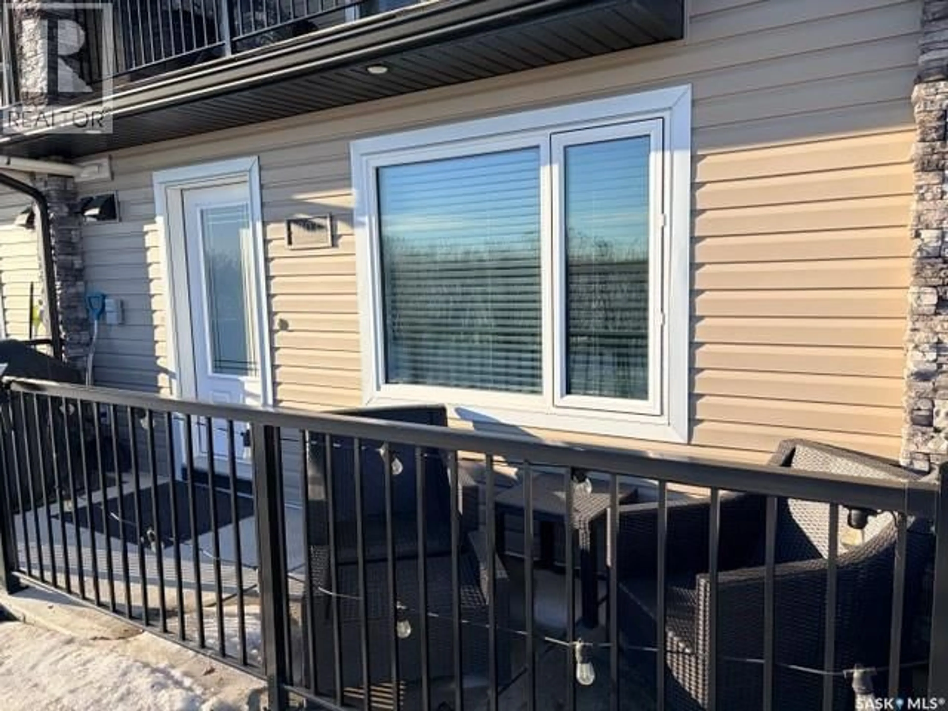 Patio, unknown for 303 110 AKHTAR BEND, Saskatoon Saskatchewan S7W0X5