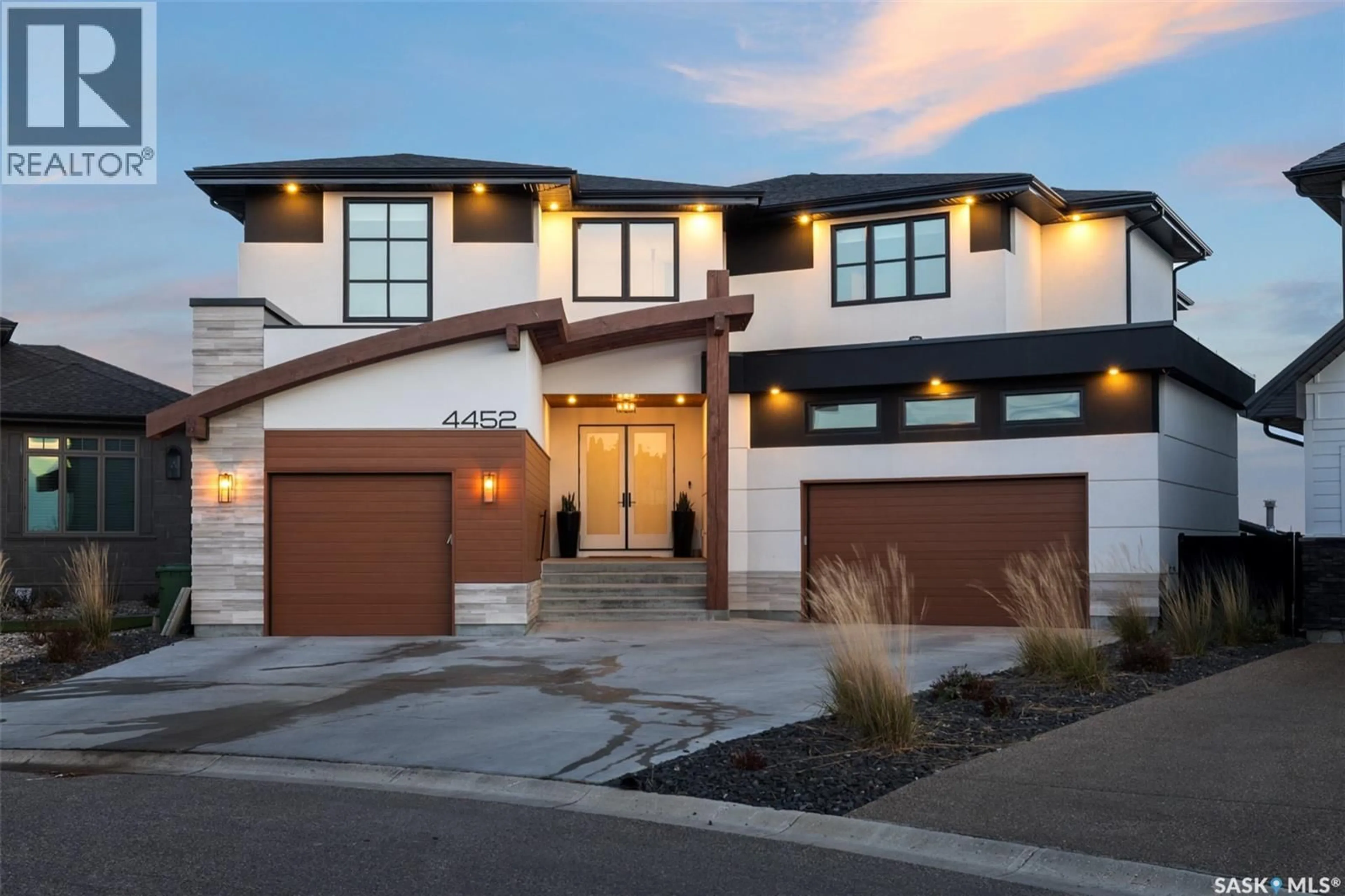 Home with brick exterior material, street for 4452 WILD ROSE DRIVE, Regina Saskatchewan S4V3V6