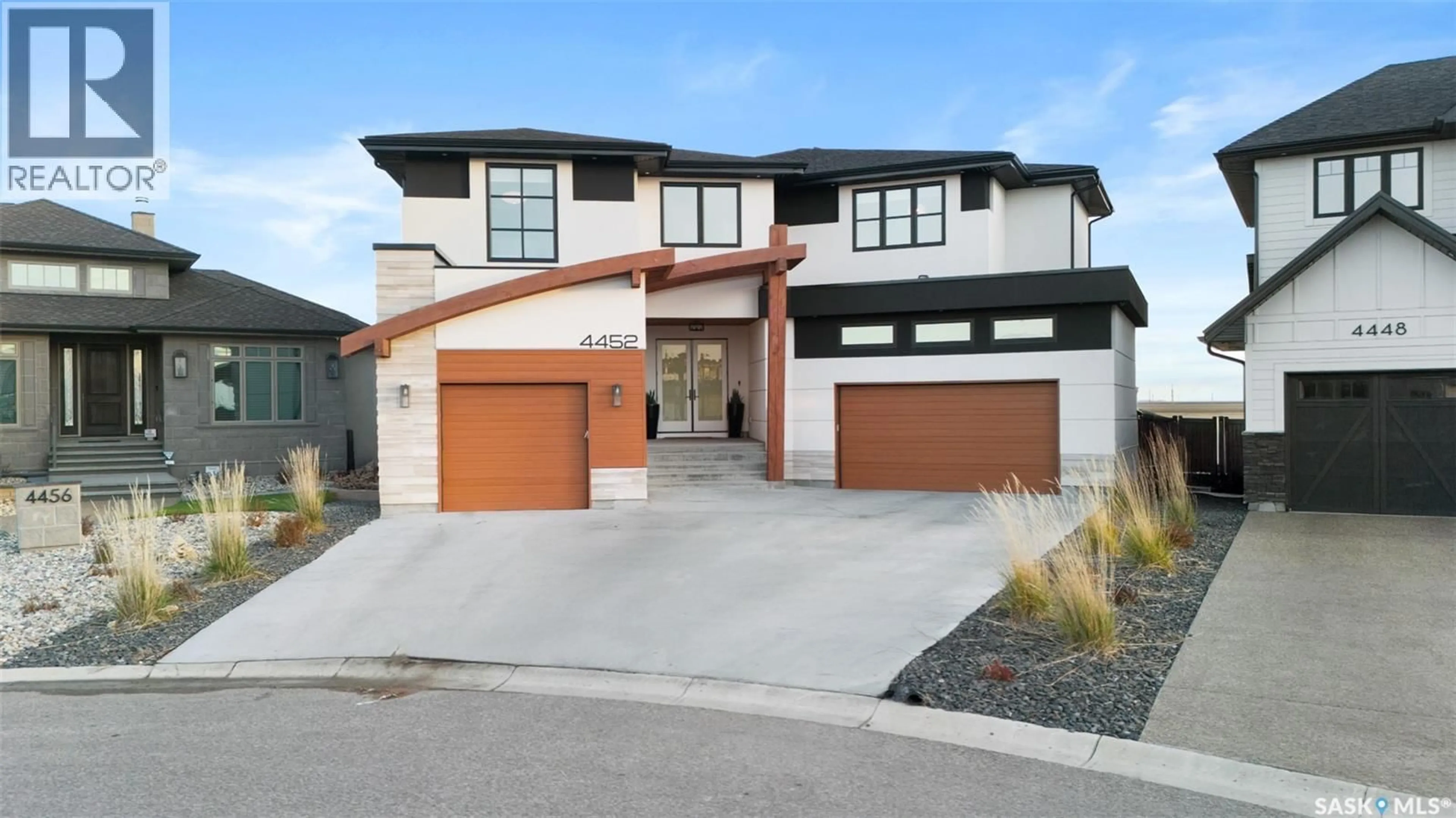 Home with brick exterior material, street for 4452 WILD ROSE DRIVE, Regina Saskatchewan S4V3V6