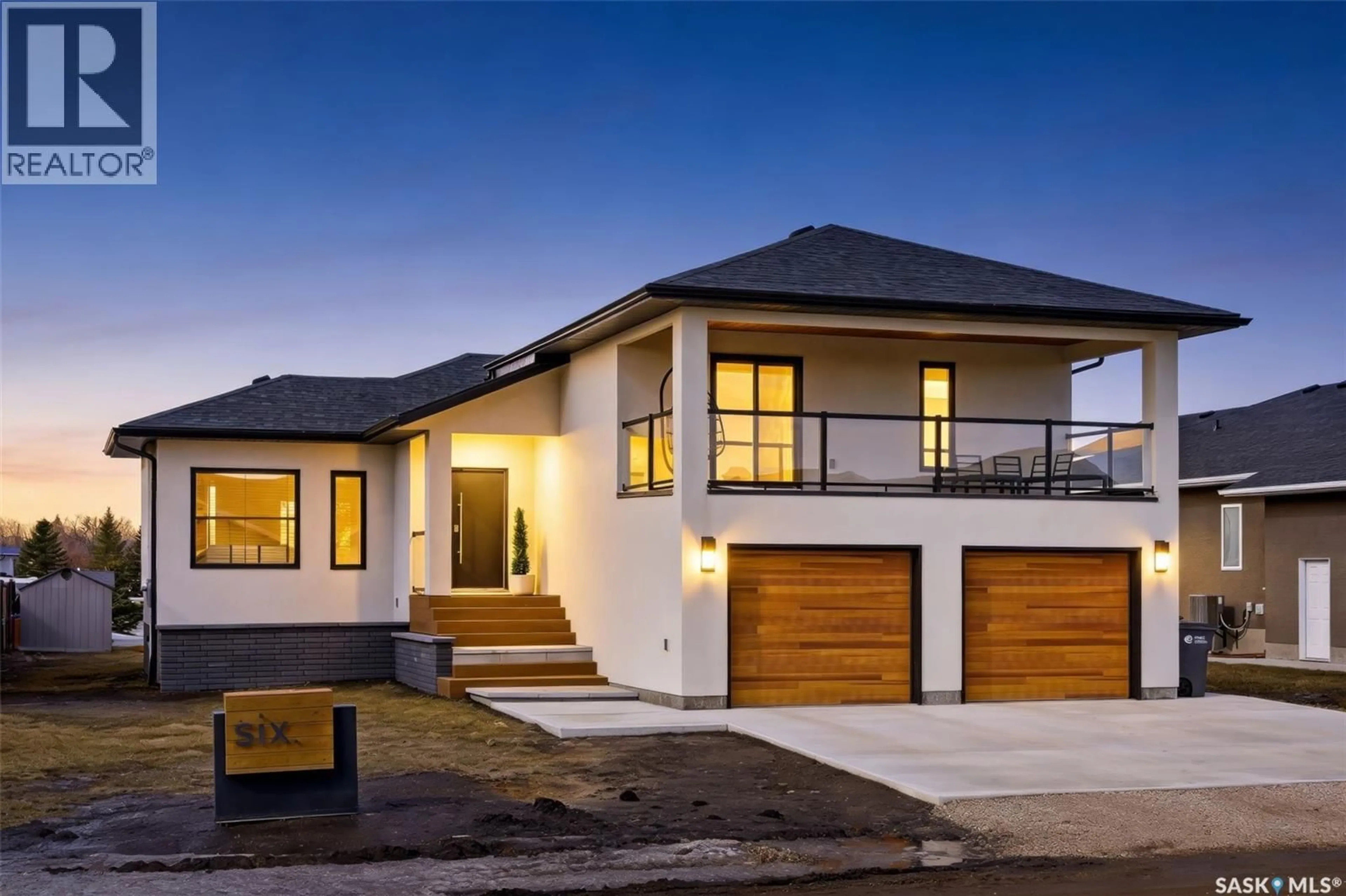 Home with brick exterior material, street for 6 CENTENNIAL DRIVE, Grand Coulee Saskatchewan S4N0A3