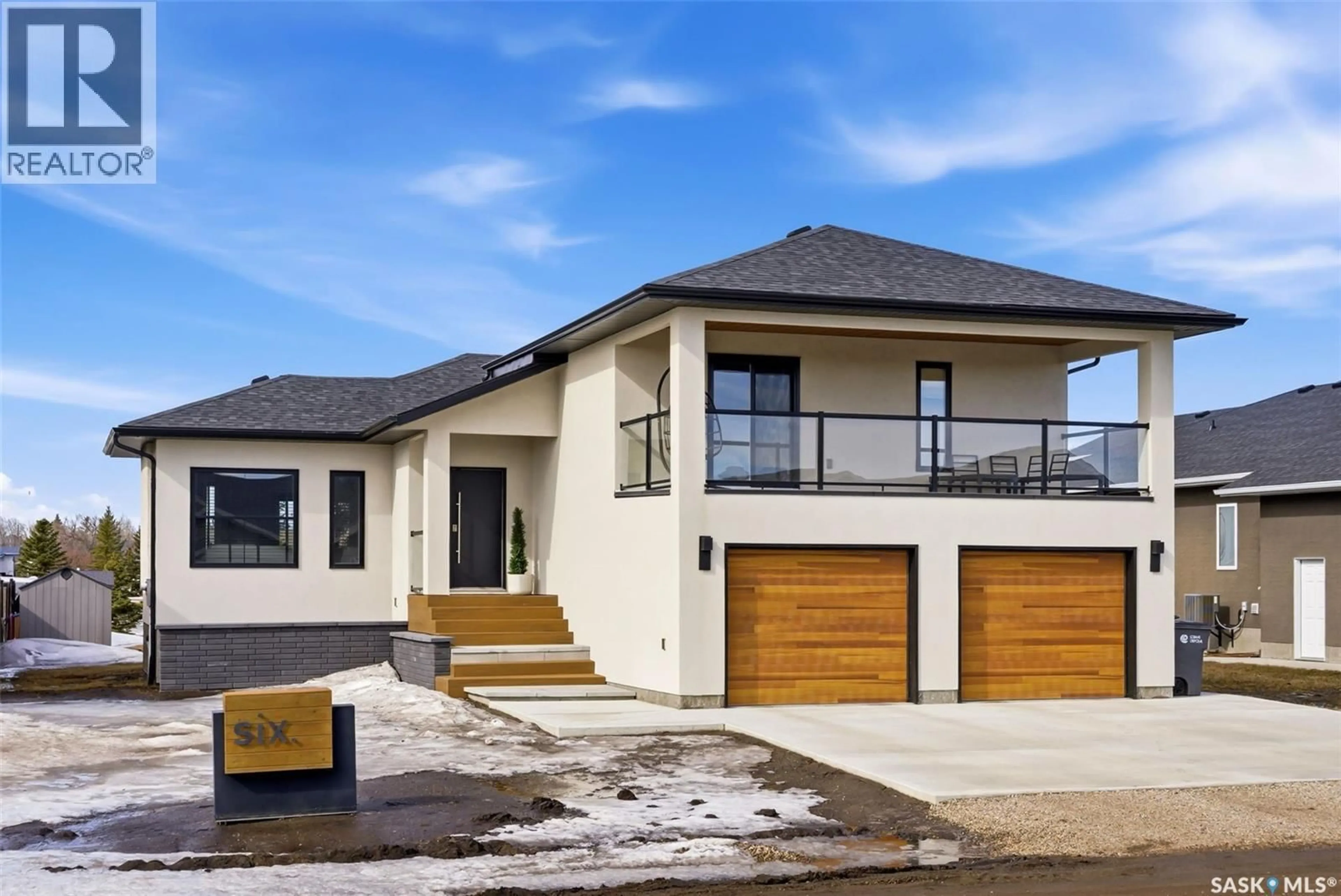 Home with brick exterior material, street for 6 CENTENNIAL DRIVE, Grand Coulee Saskatchewan S4N0A3