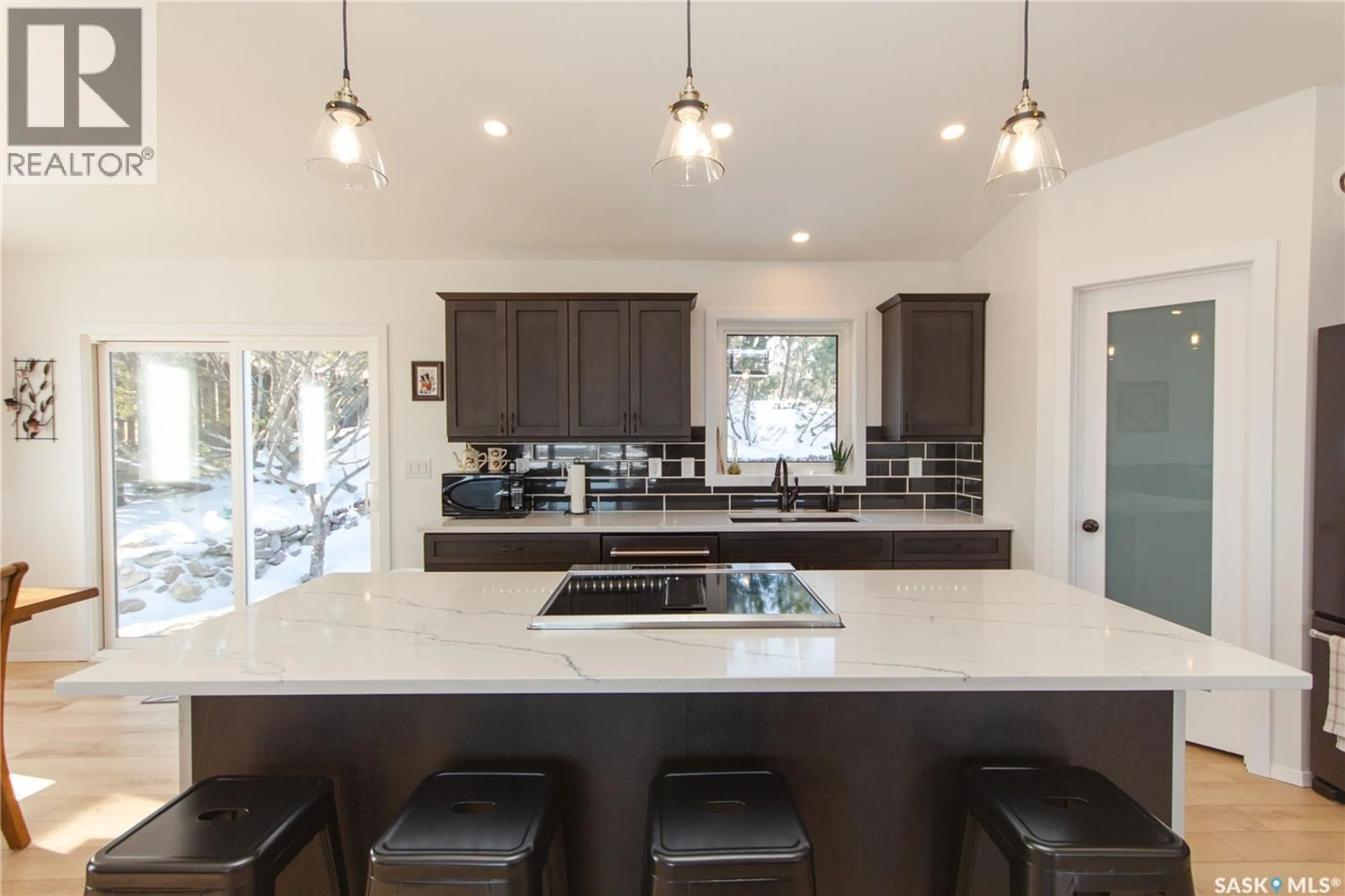 Open concept kitchen, ceramic/tile floor for 21 1ST AVENUE, Battleford Saskatchewan S0M0E0