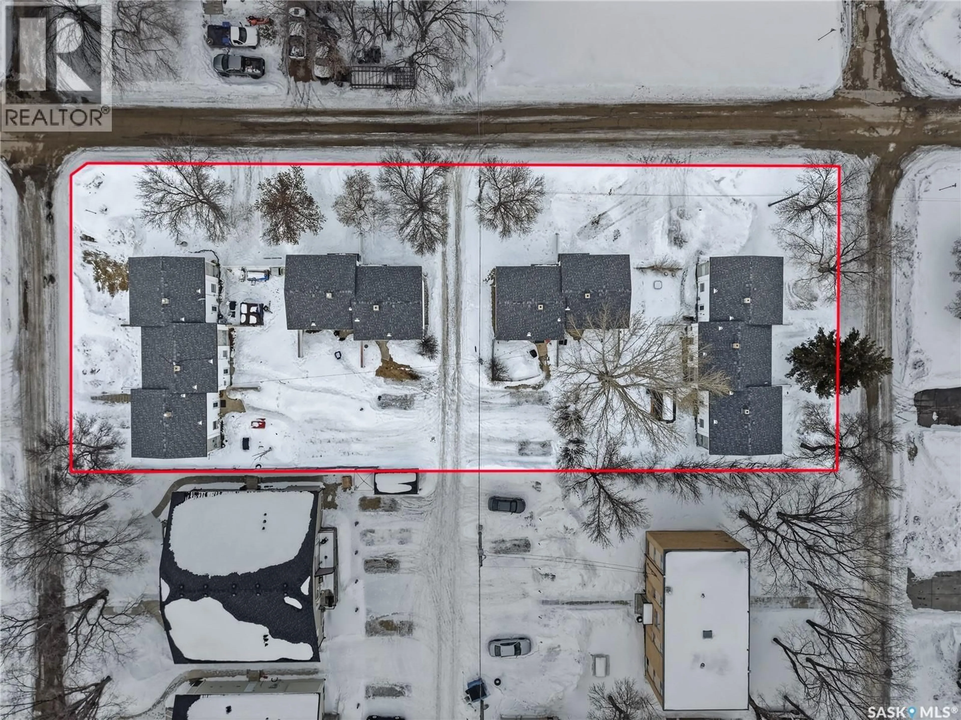 A pic from outside/outdoor area/front of a property/back of a property/a pic from drone, building for 44 MAYO STREET, Lanigan Saskatchewan S0K2M0