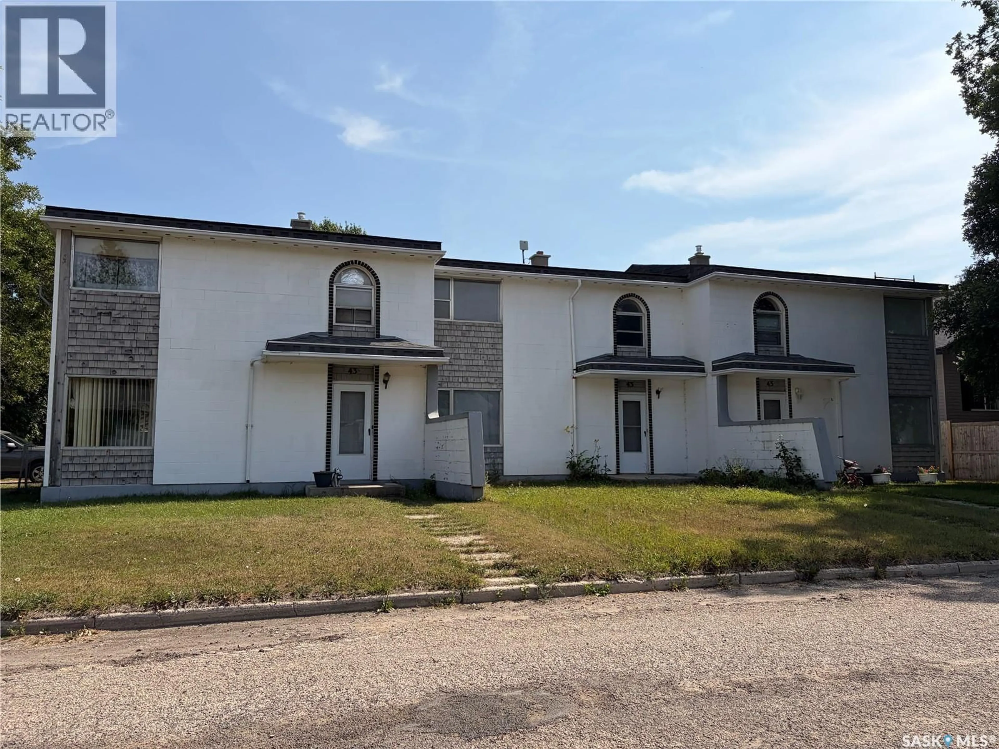 A pic from outside/outdoor area/front of a property/back of a property/a pic from drone, building for 43 BANTRY STREET, Lanigan Saskatchewan S0K2M0
