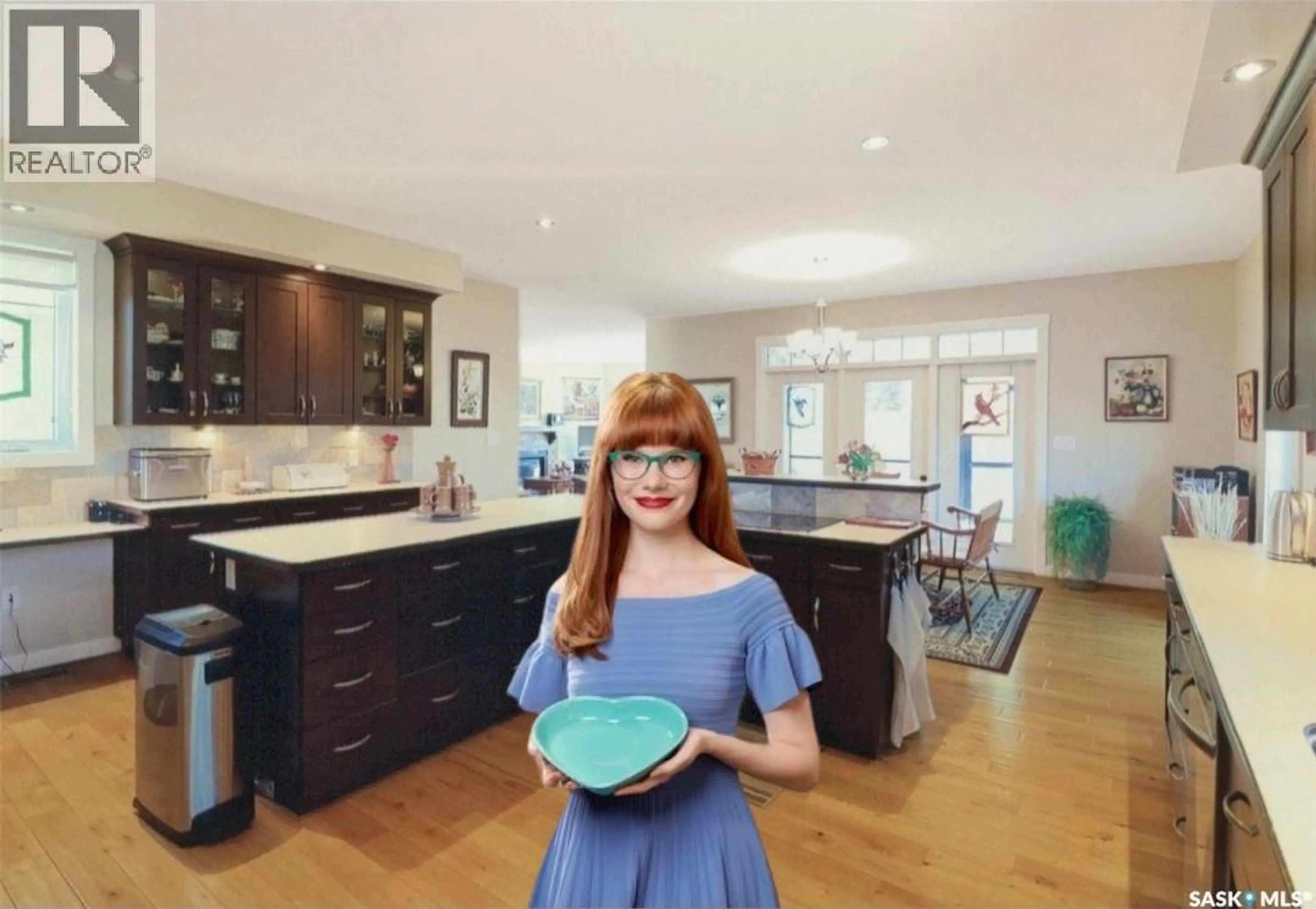 Open concept kitchen, unknown for 30 WEST PARK DRIVE, Battleford Saskatchewan S0M0E0