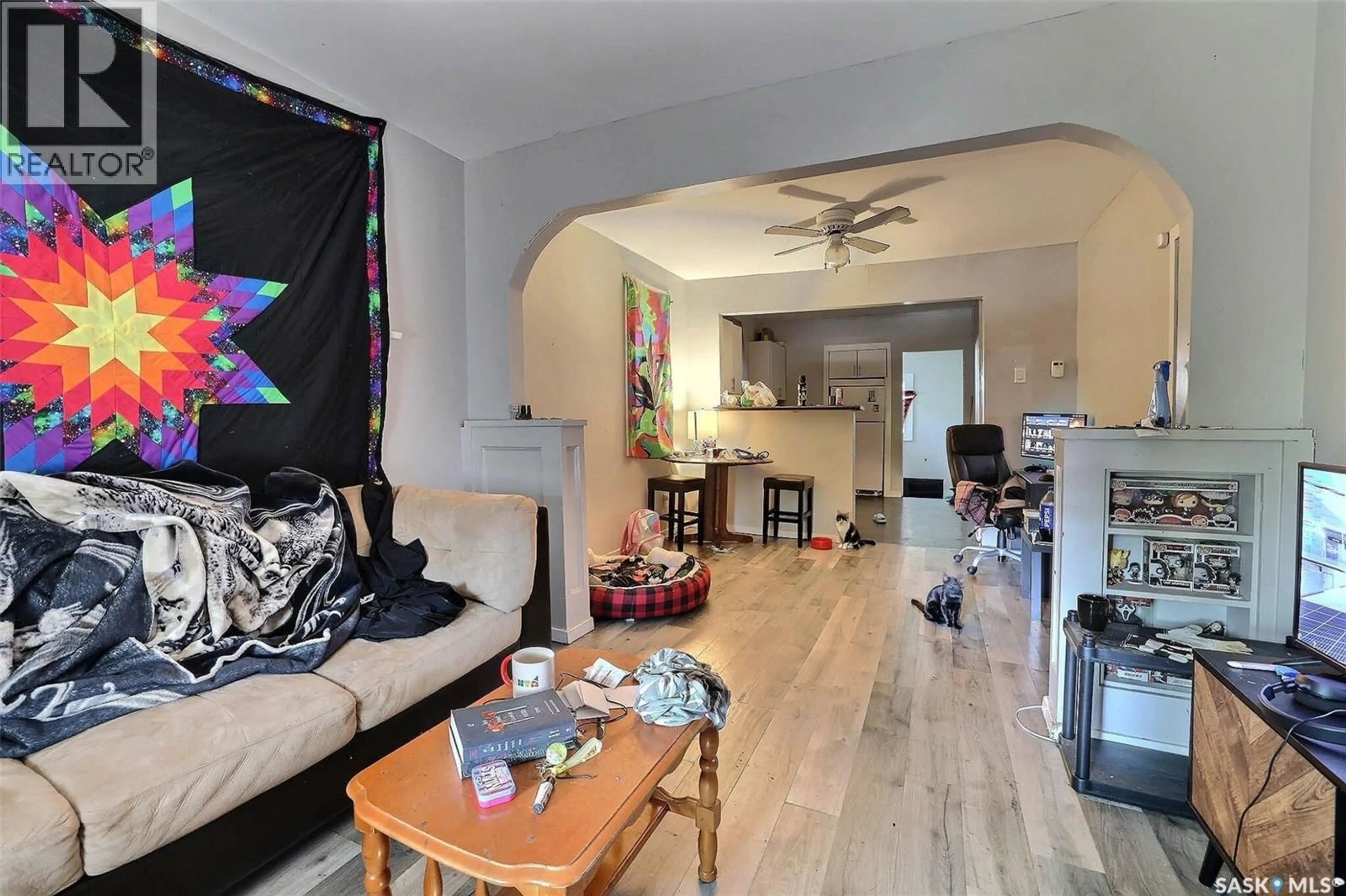 Living room with furniture, unknown for 1260 ROBINSON STREET, Regina Saskatchewan S4T2N2