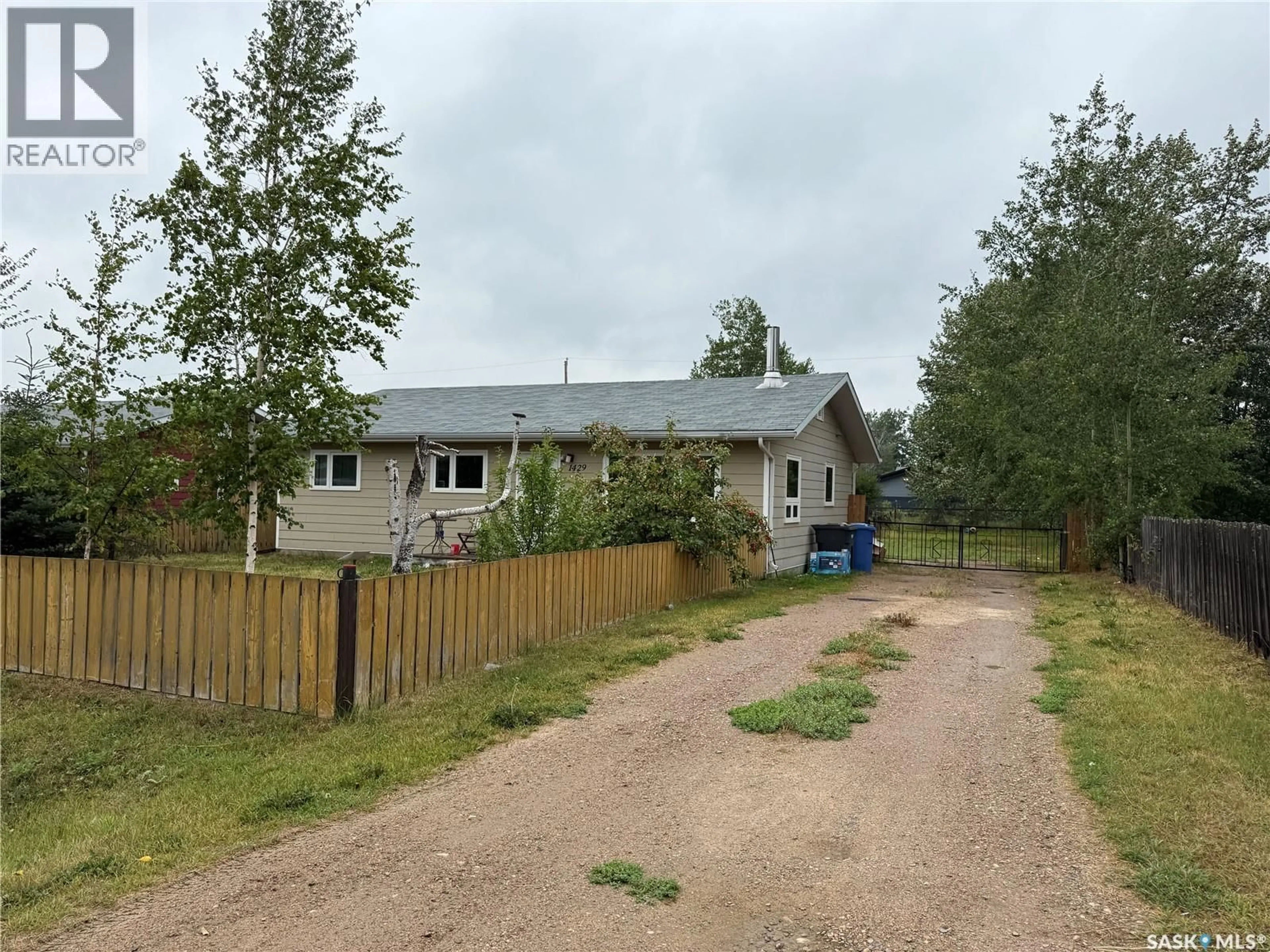 A pic from outside/outdoor area/front of a property/back of a property/a pic from drone, unknown for 1429 MORIN AVENUE, Buffalo Narrows Saskatchewan S0M0J0