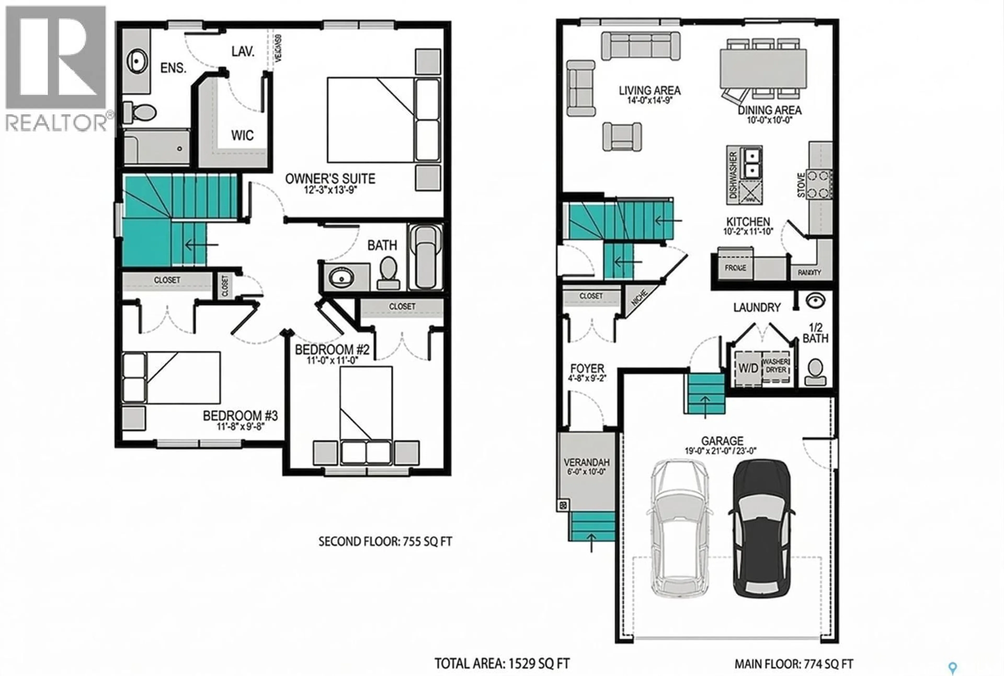 Floor plan for 247 ASOKAN STREET, Saskatoon Saskatchewan S7V1V7