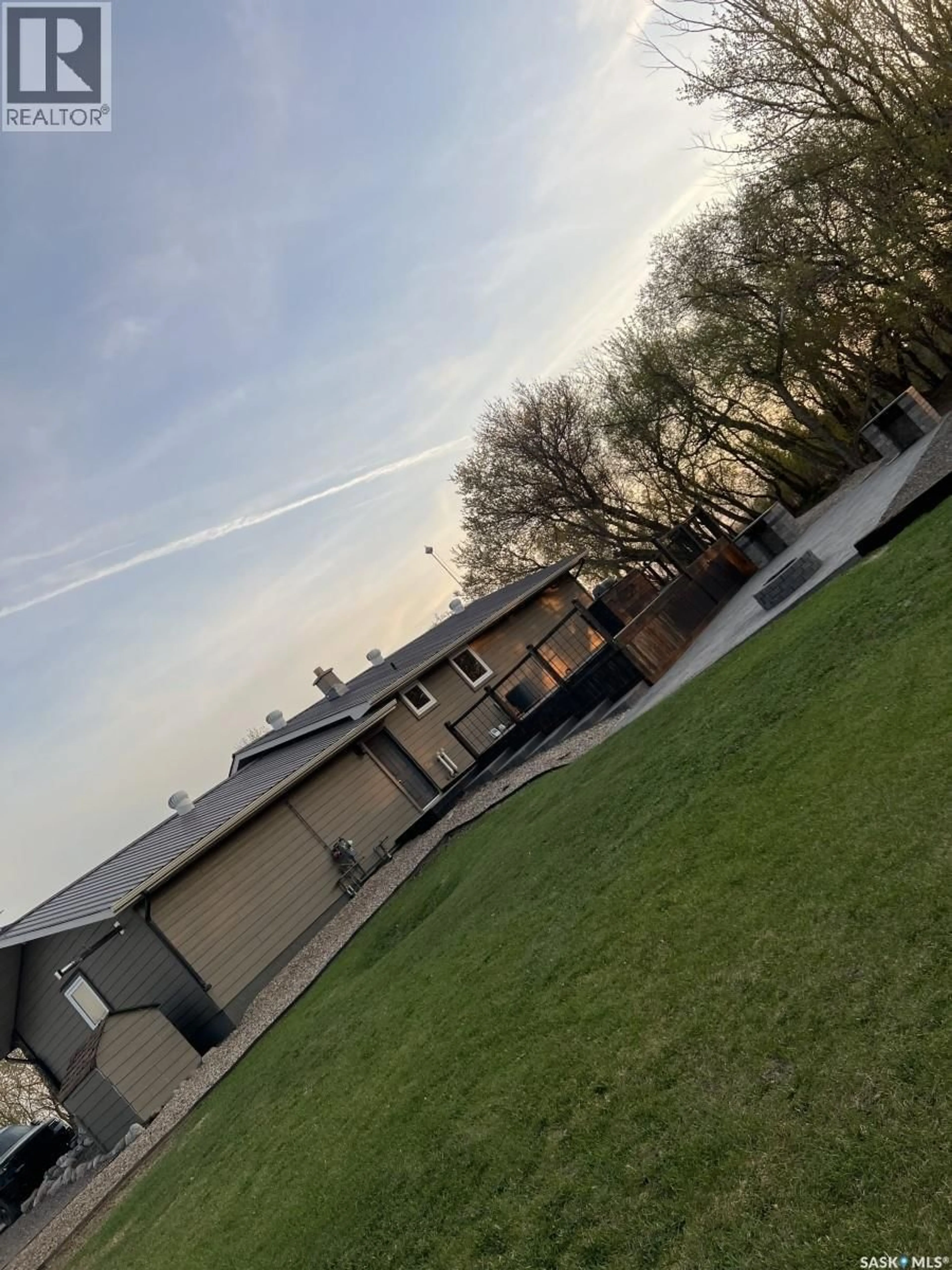 A pic from outside/outdoor area/front of a property/back of a property/a pic from drone, street for KOZMECH ACREAGE, Wallace Rm No. 243 Saskatchewan S3N2W7