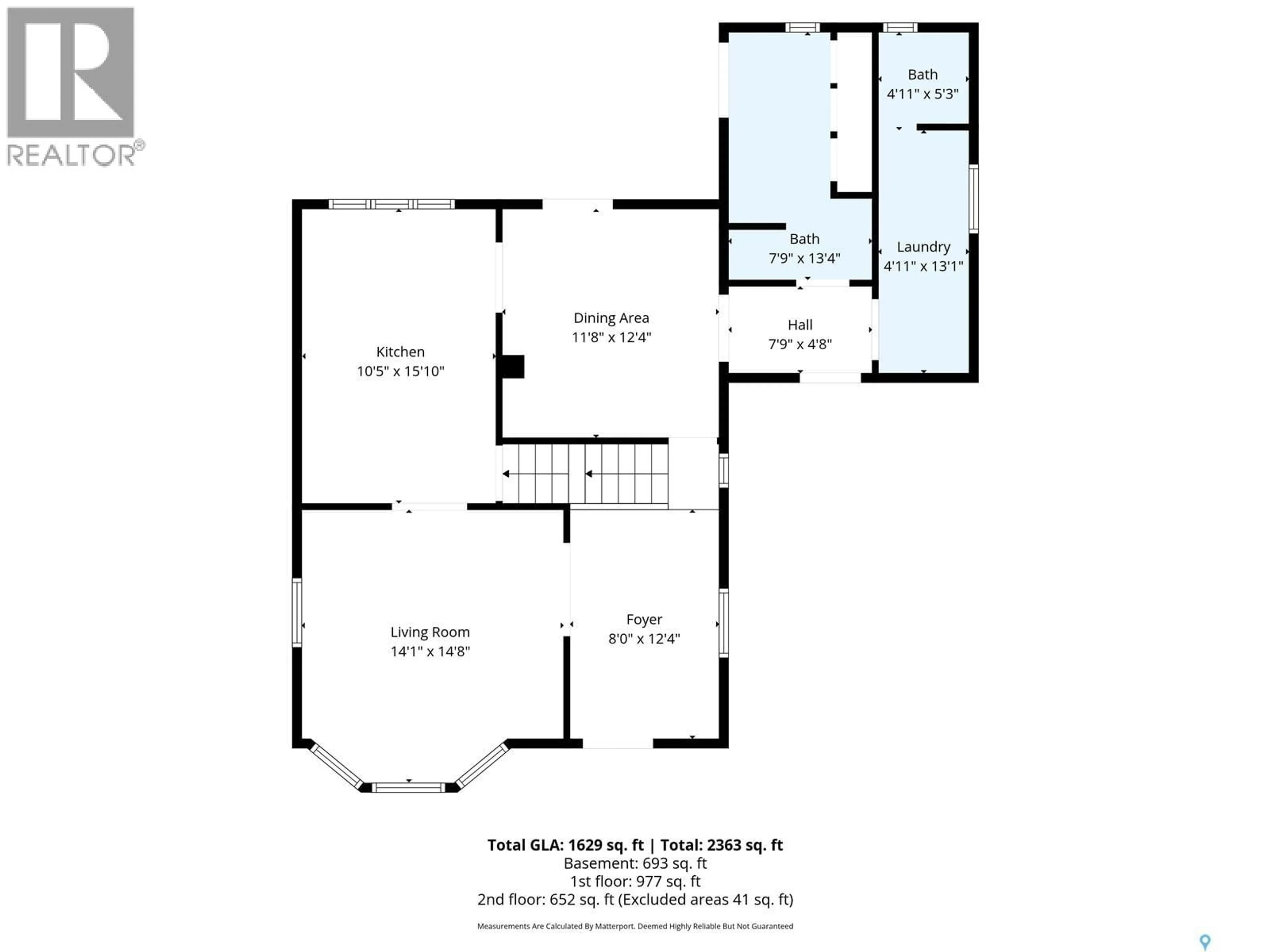 Floor plan for 205 3RD AVENUE, Harris Saskatchewan S0L1K0