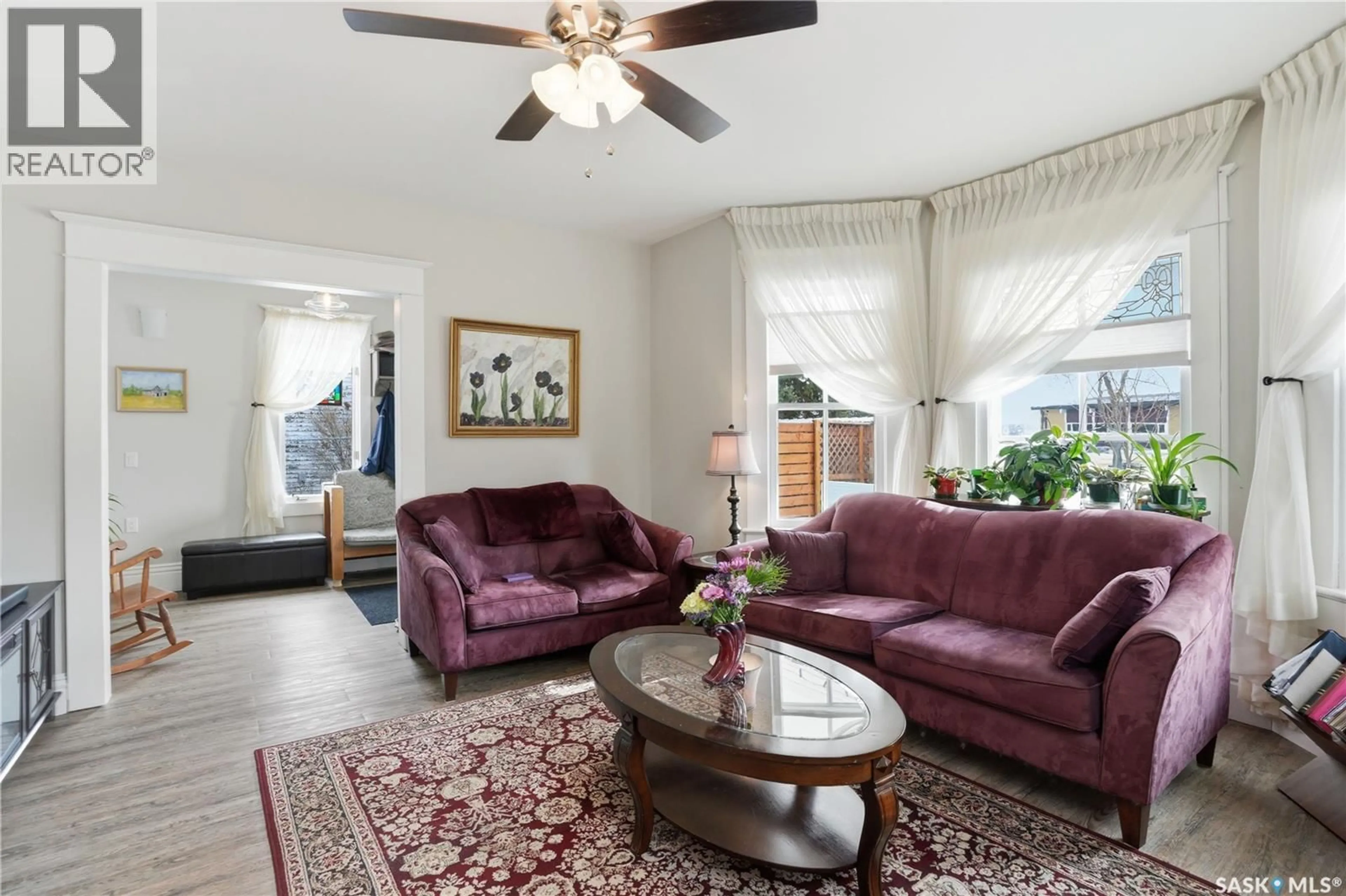 Living room with furniture, unknown for 205 3RD AVENUE, Harris Saskatchewan S0L1K0