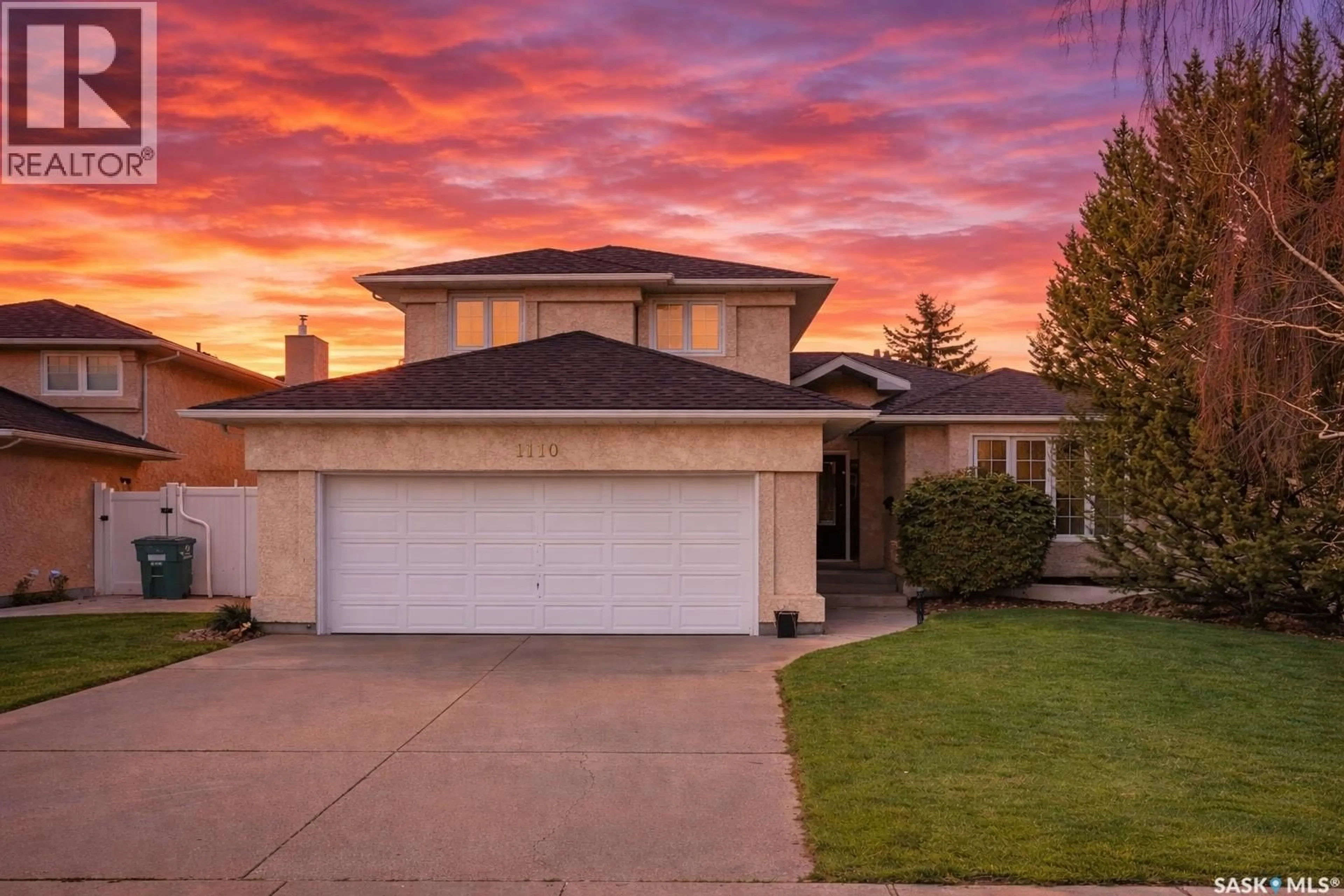 Home with brick exterior material, street for 1110 HURLEY WAY, Saskatoon Saskatchewan S7N4J7