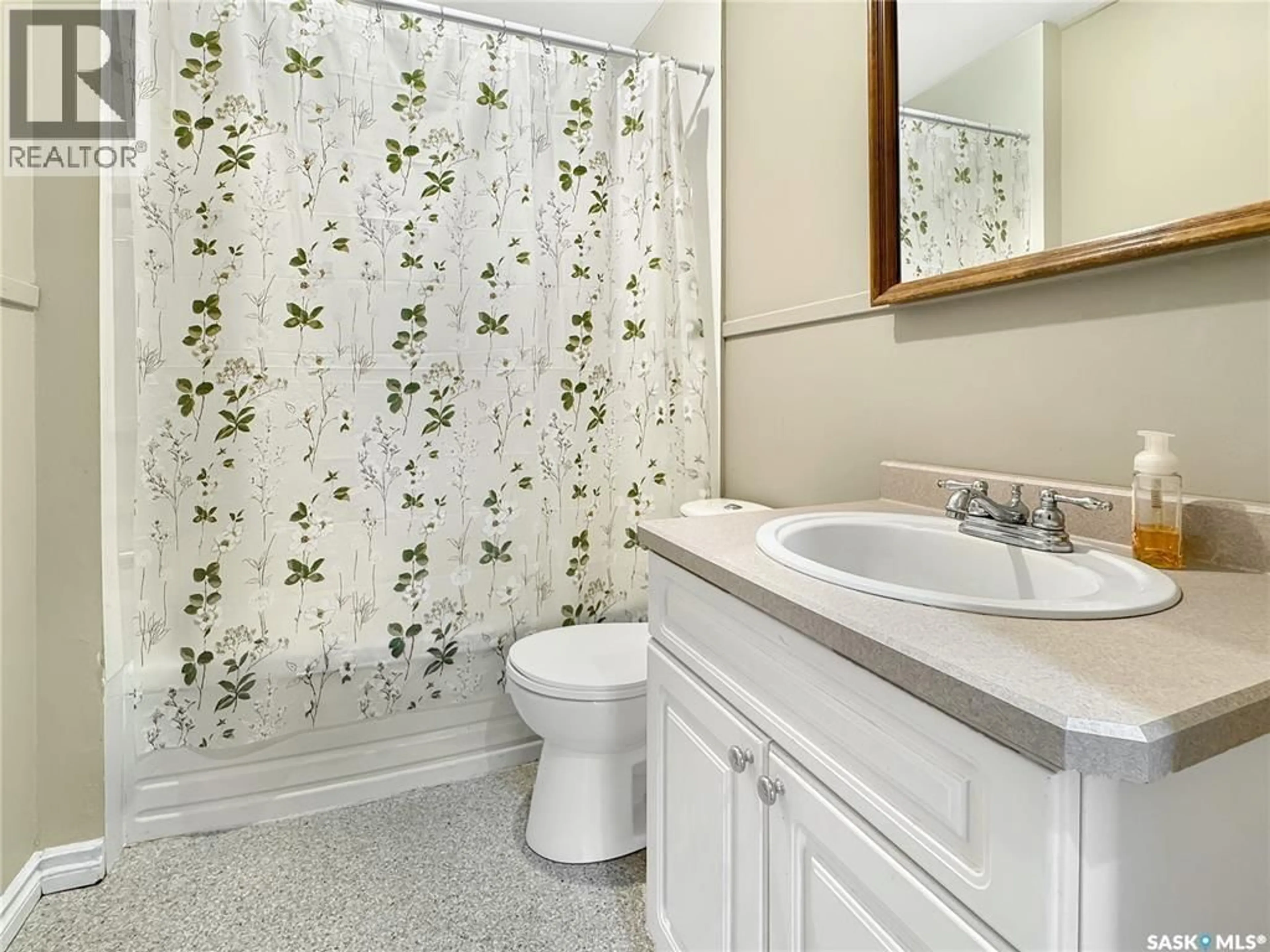 Standard bathroom, ceramic/tile floor for 1341 103RD STREET, North Battleford Saskatchewan S9A1K9