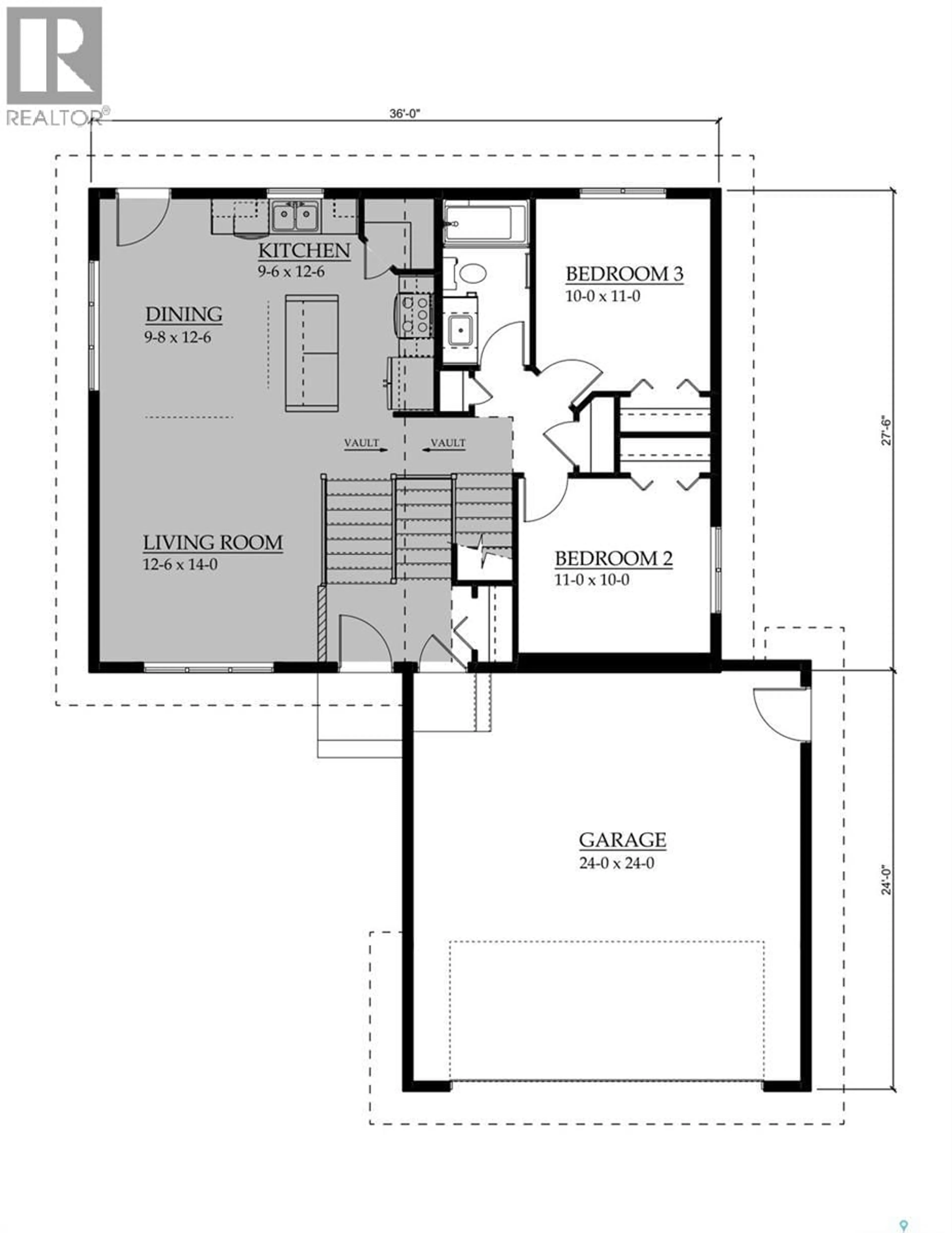 Floor plan for 832 WOODS CRESCENT, Warman Saskatchewan S0K4S0