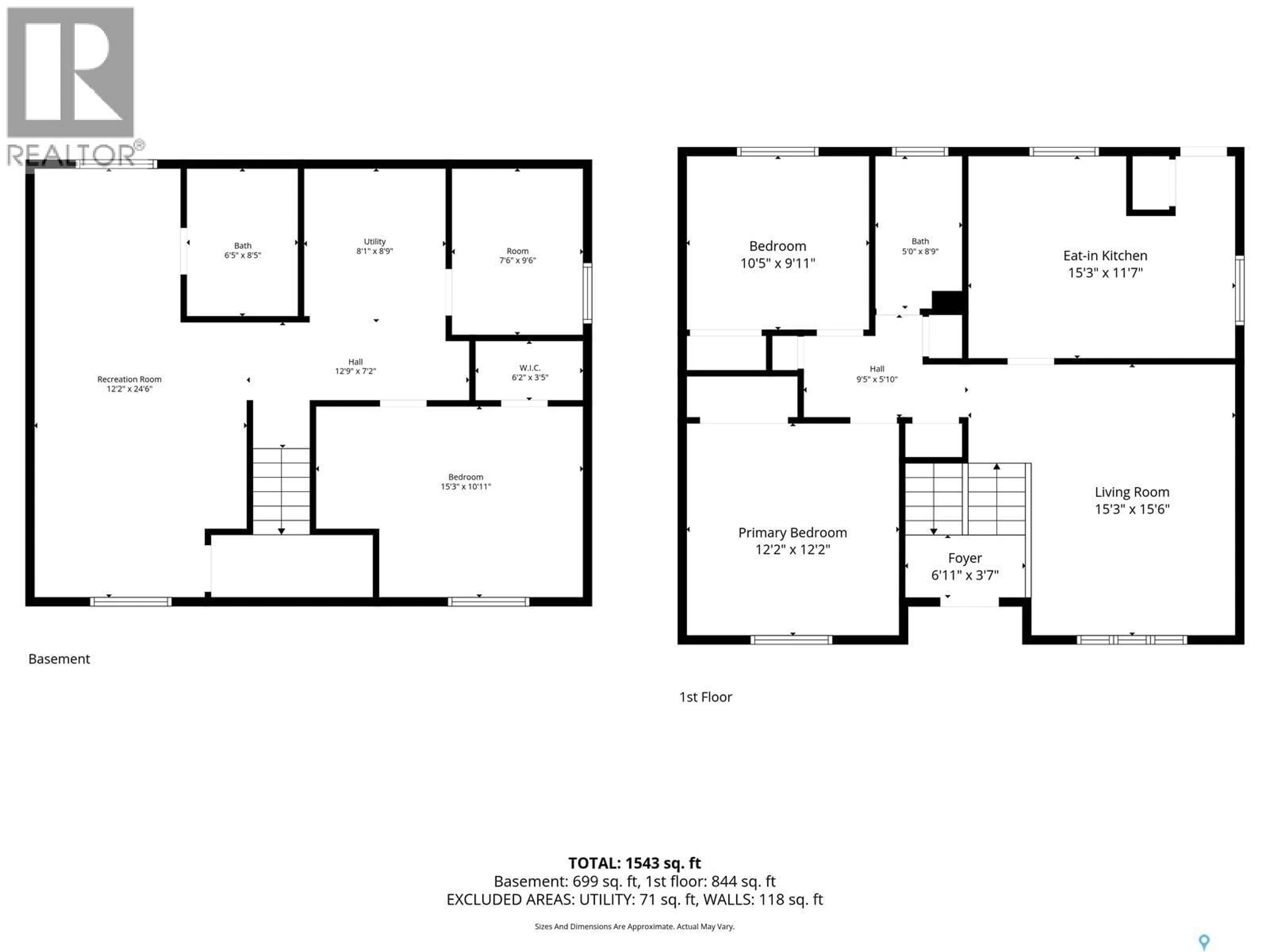 Floor plan for 55 SCHNEIDER CRESCENT, Regina Saskatchewan S4P4B7