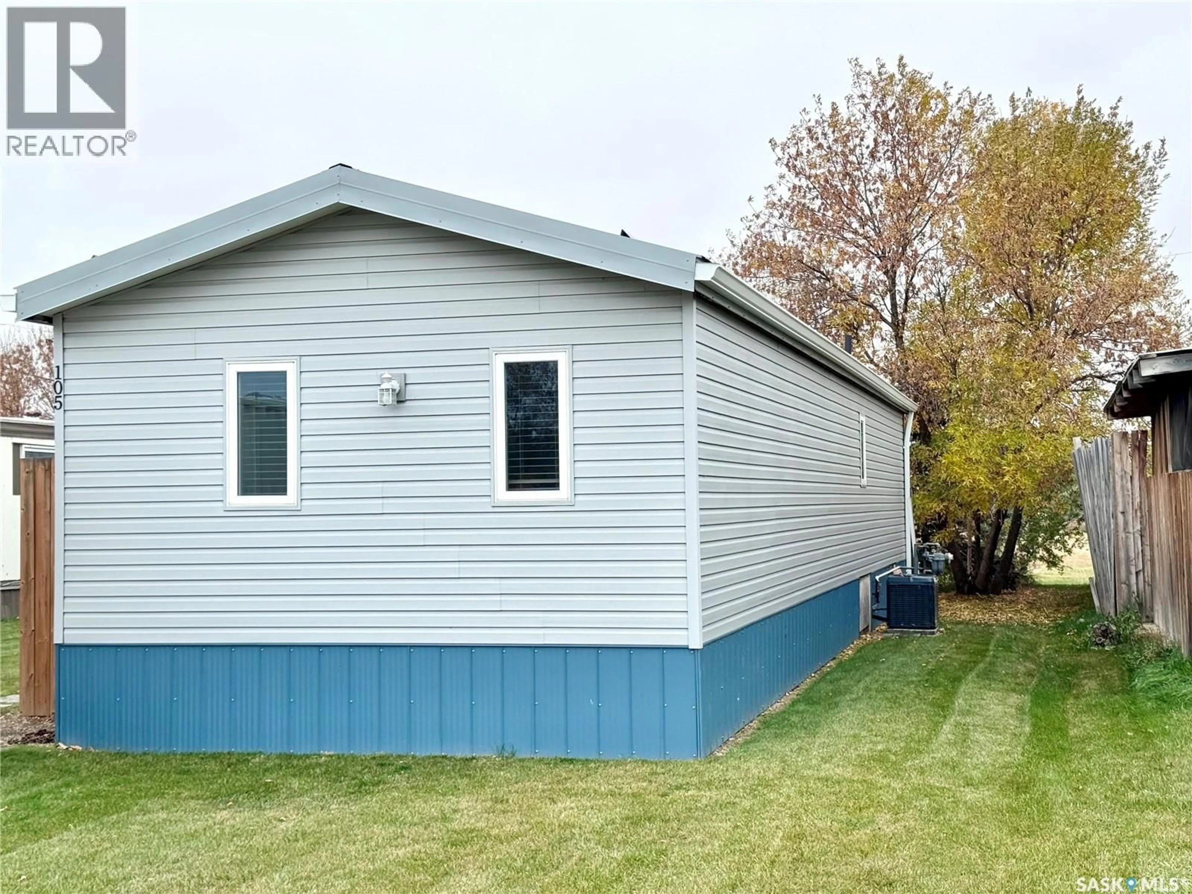 Home with vinyl exterior material, unknown for 105 ROULEAU STREET, Rouleau Saskatchewan S0G4H0
