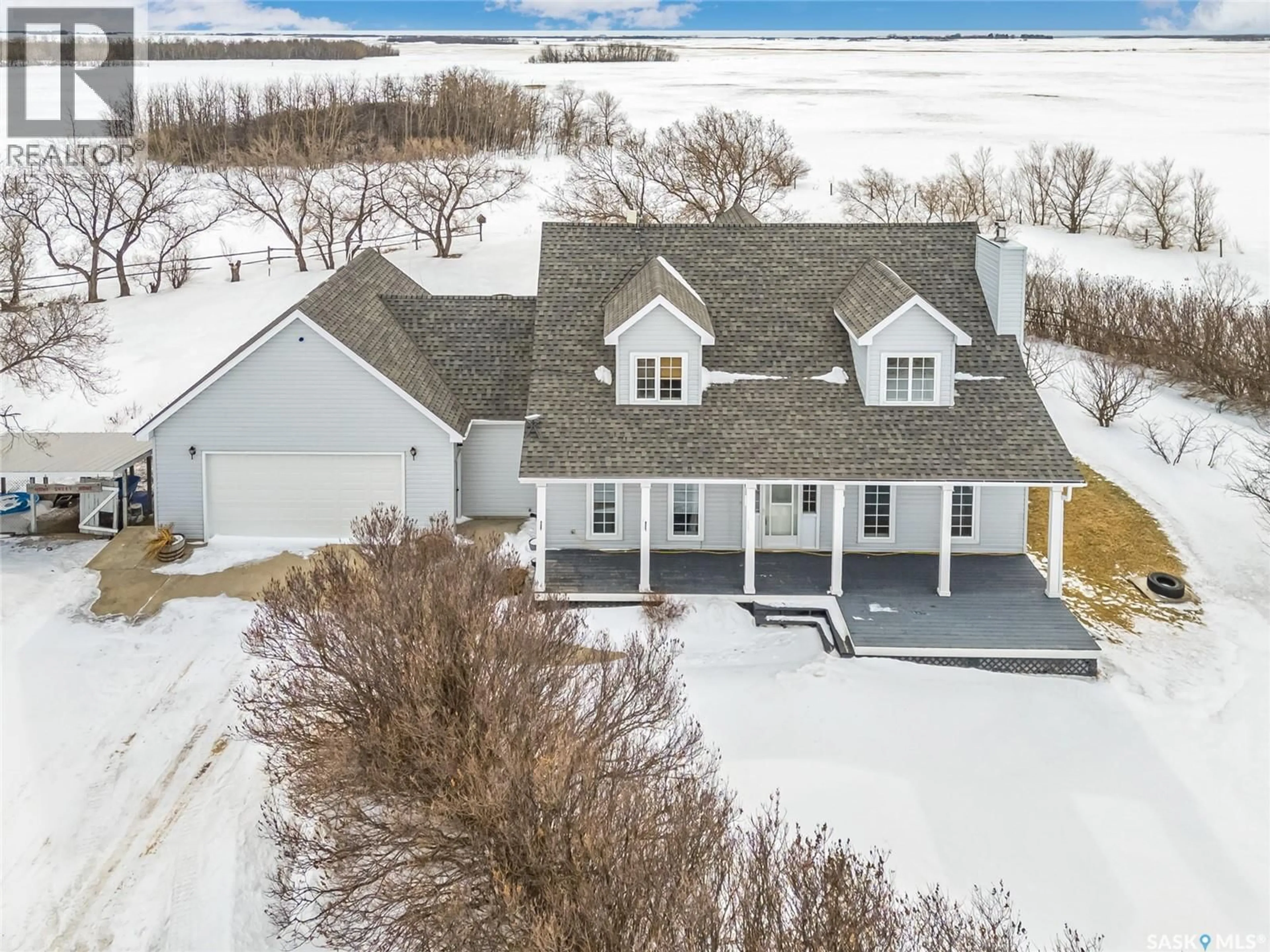 A pic from outside/outdoor area/front of a property/back of a property/a pic from drone, water/lake/river/ocean view for HEPBURN ACRES, Laird Rm No. 404 Saskatchewan S0K1Z0