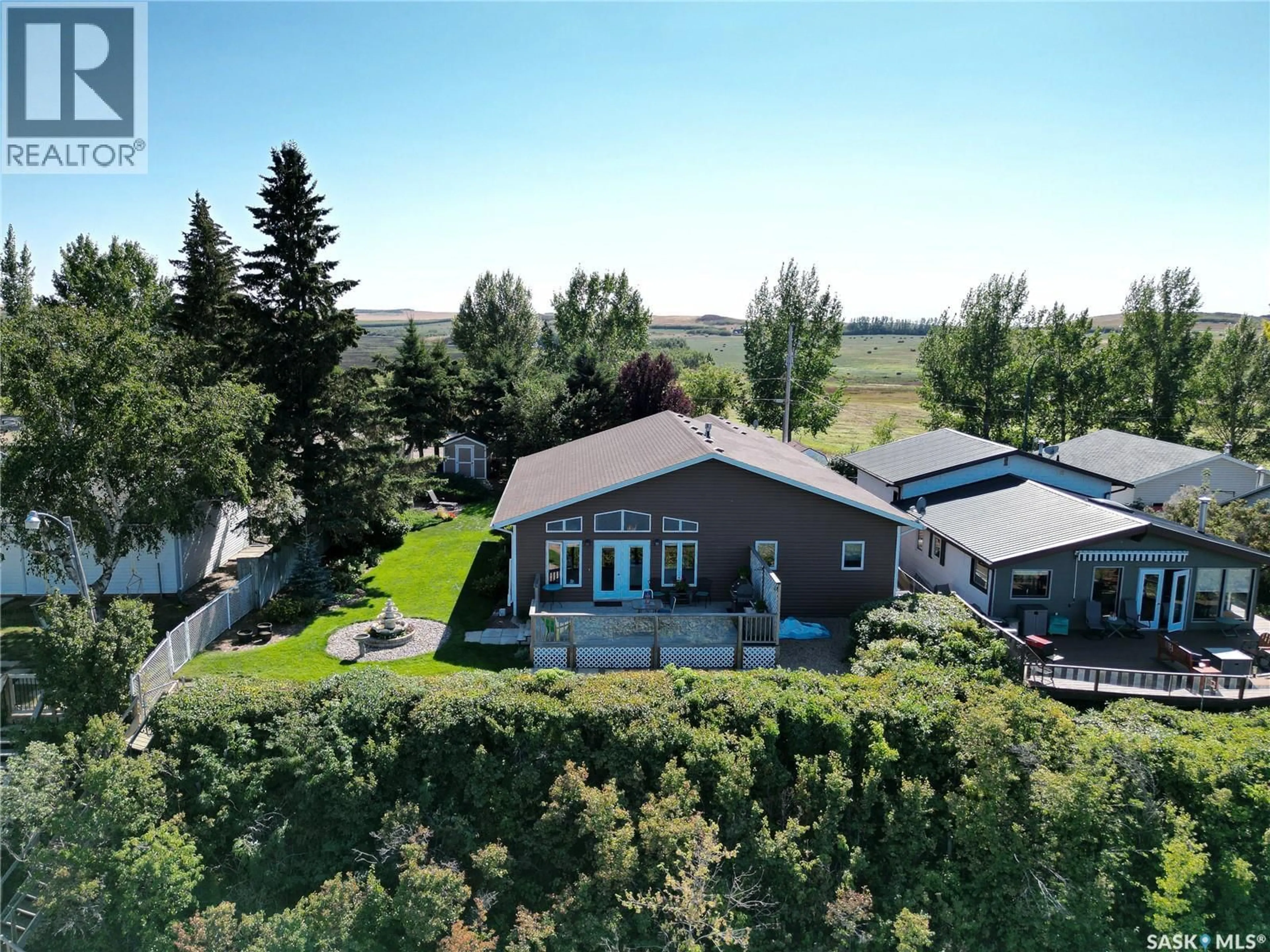 A pic from outside/outdoor area/front of a property/back of a property/a pic from drone, mountain view for 7 SLEEPY HOLLOW ROAD, Meota Rm No.468 Saskatchewan S0M0L0