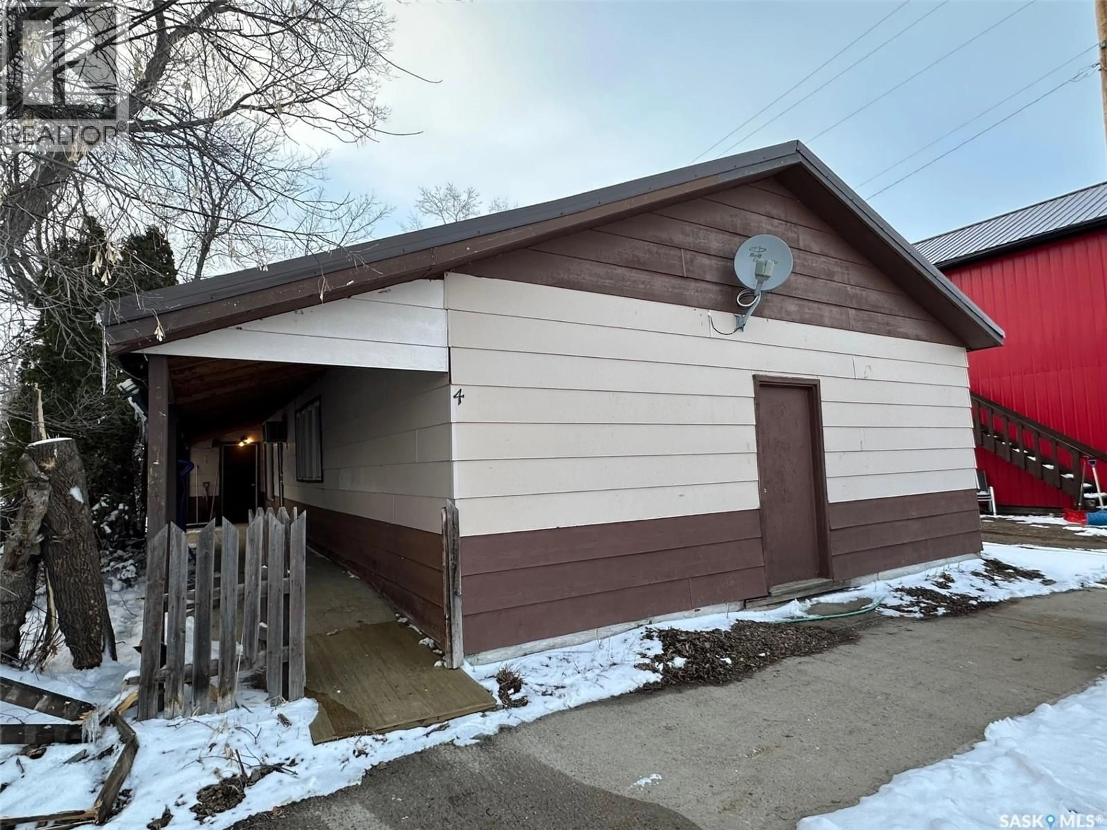 Shed for 6 CENTRE STREET, Poplar Valley Rm No. 12 Saskatchewan S0H1N0