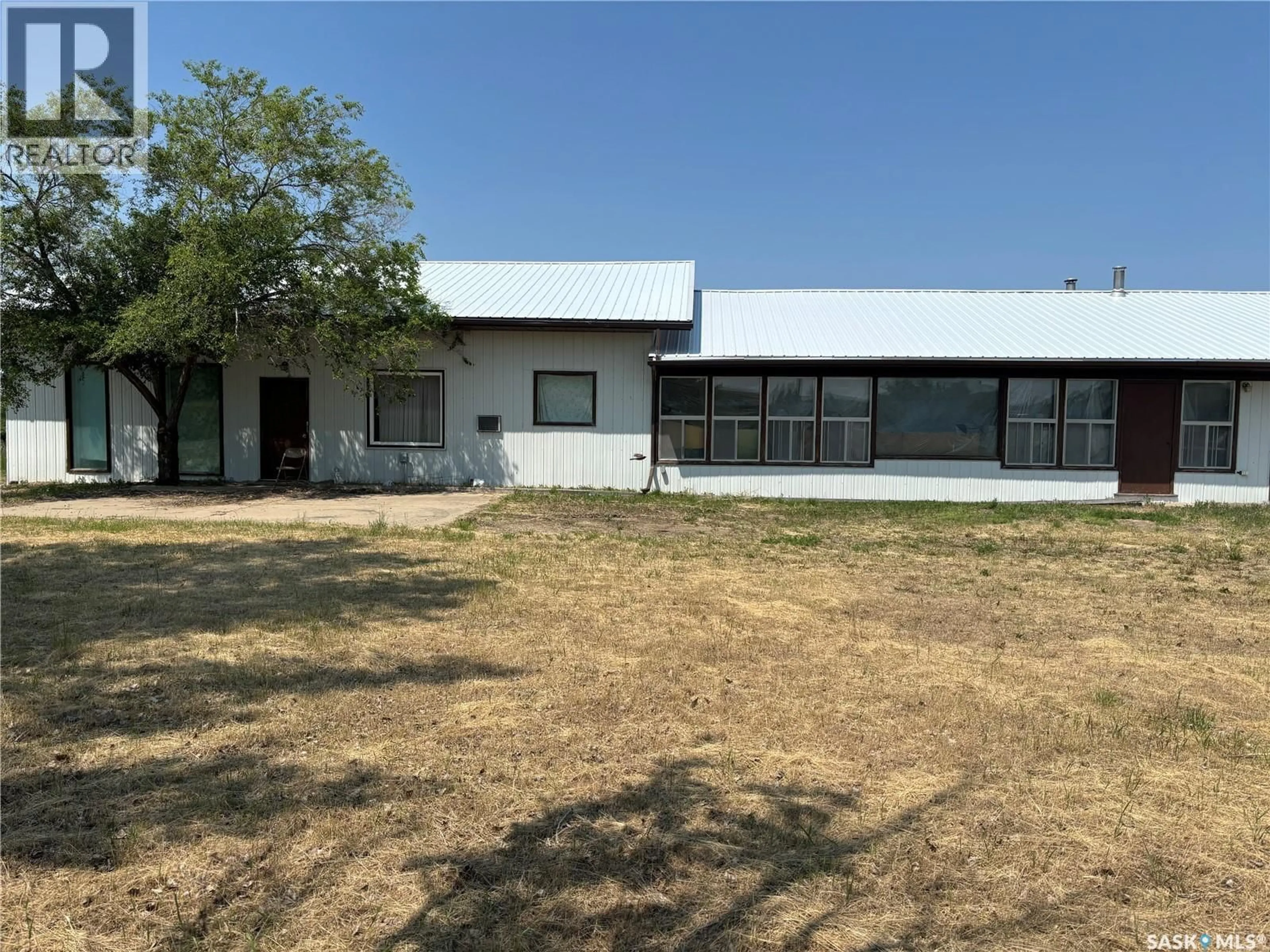 A pic from outside/outdoor area/front of a property/back of a property/a pic from drone, building for BARABE ACREAGE, Swift Current Rm No. 137 Saskatchewan S9H4X6