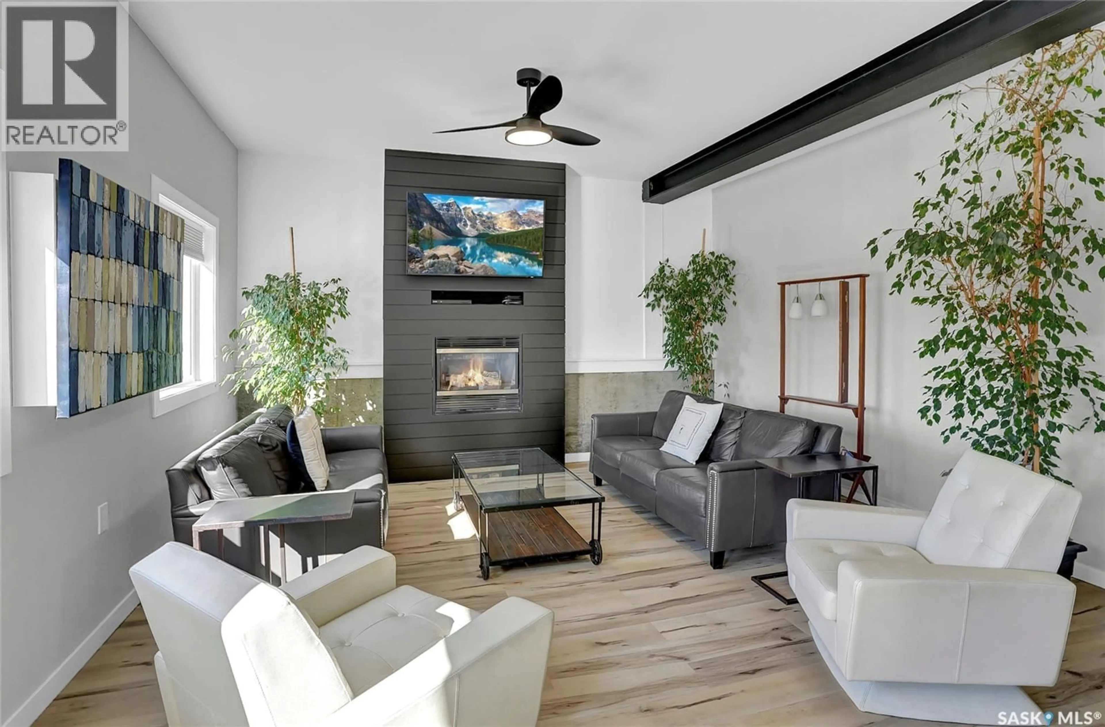 Living room with furniture, unknown for 26 ALICE CRESCENT, North Grove Saskatchewan S0H4C0