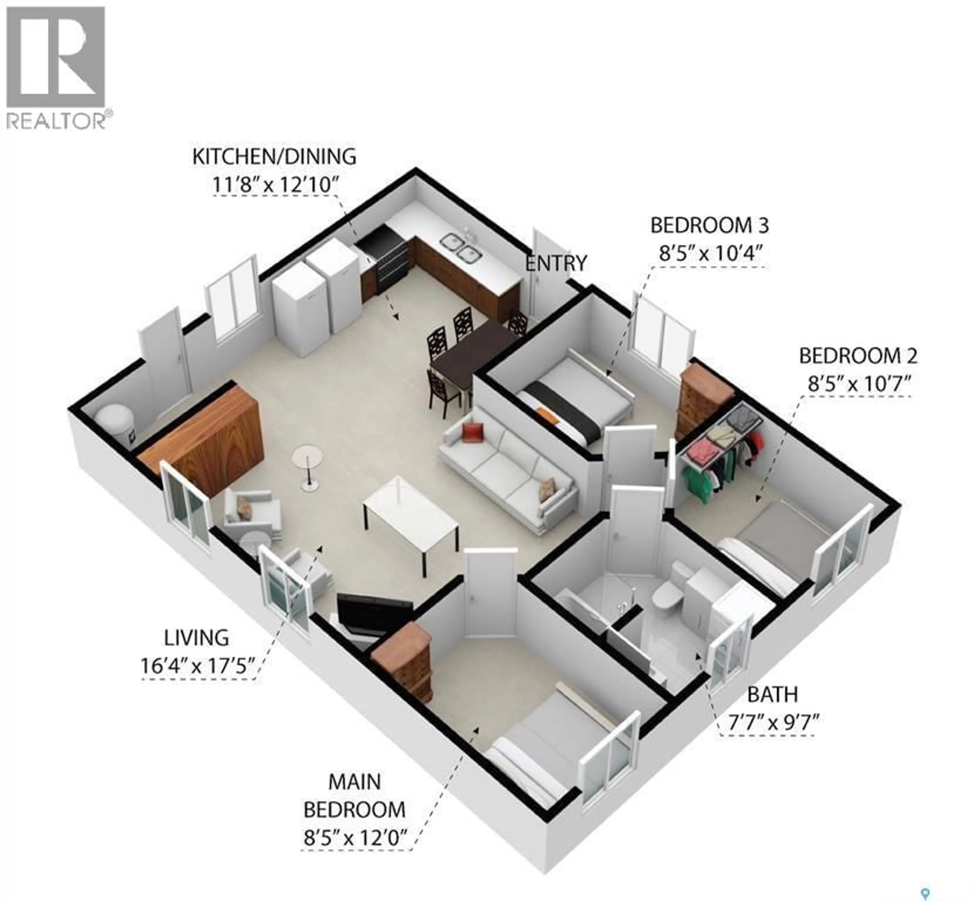 Floor plan for 8 WHITE BIRCH CRESCENT, Candle Lake Saskatchewan S0J3E0