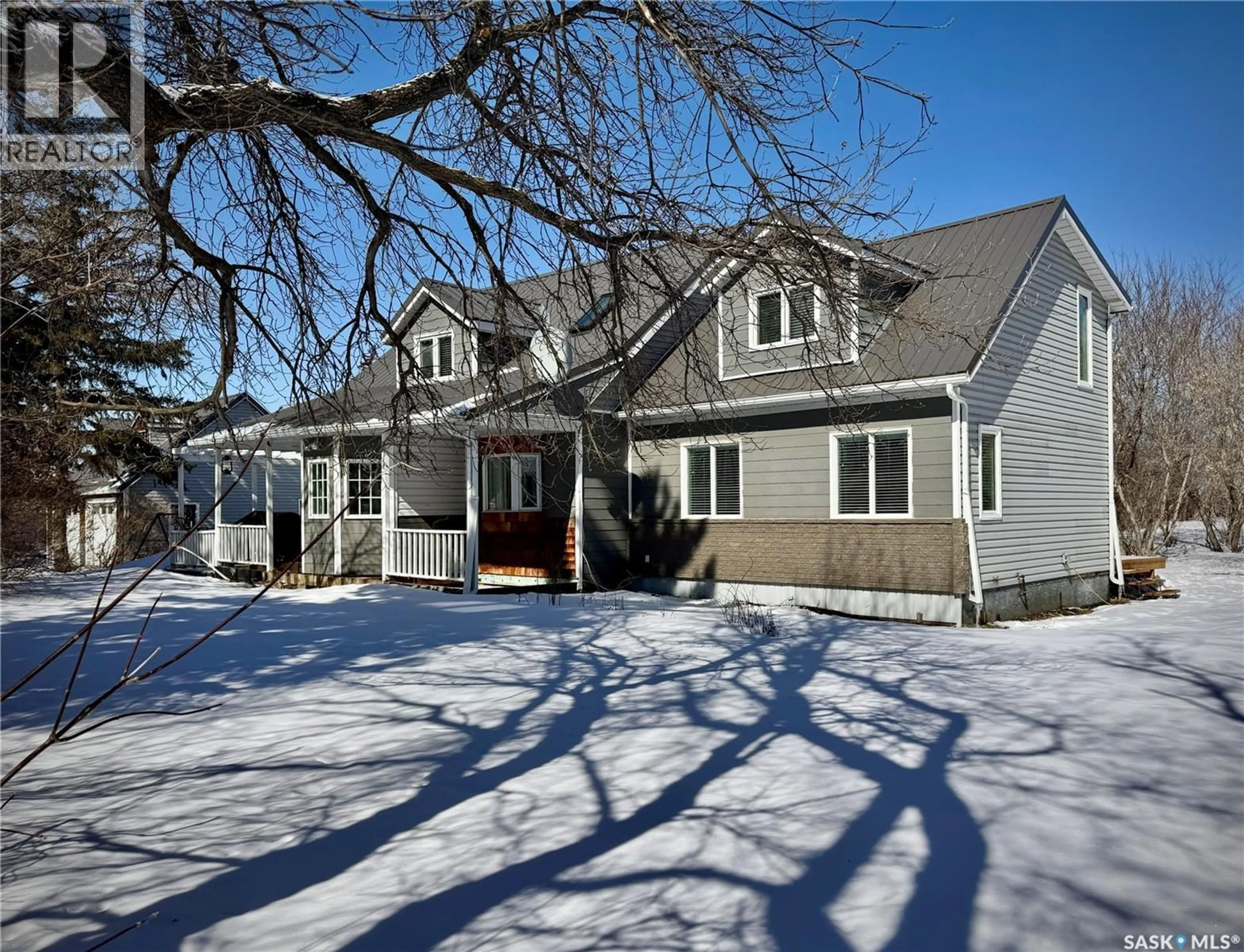 Home with vinyl exterior material, street for HAWCUTT ACREAGE, Grayson Rm No. 184 Saskatchewan S0A3Y0