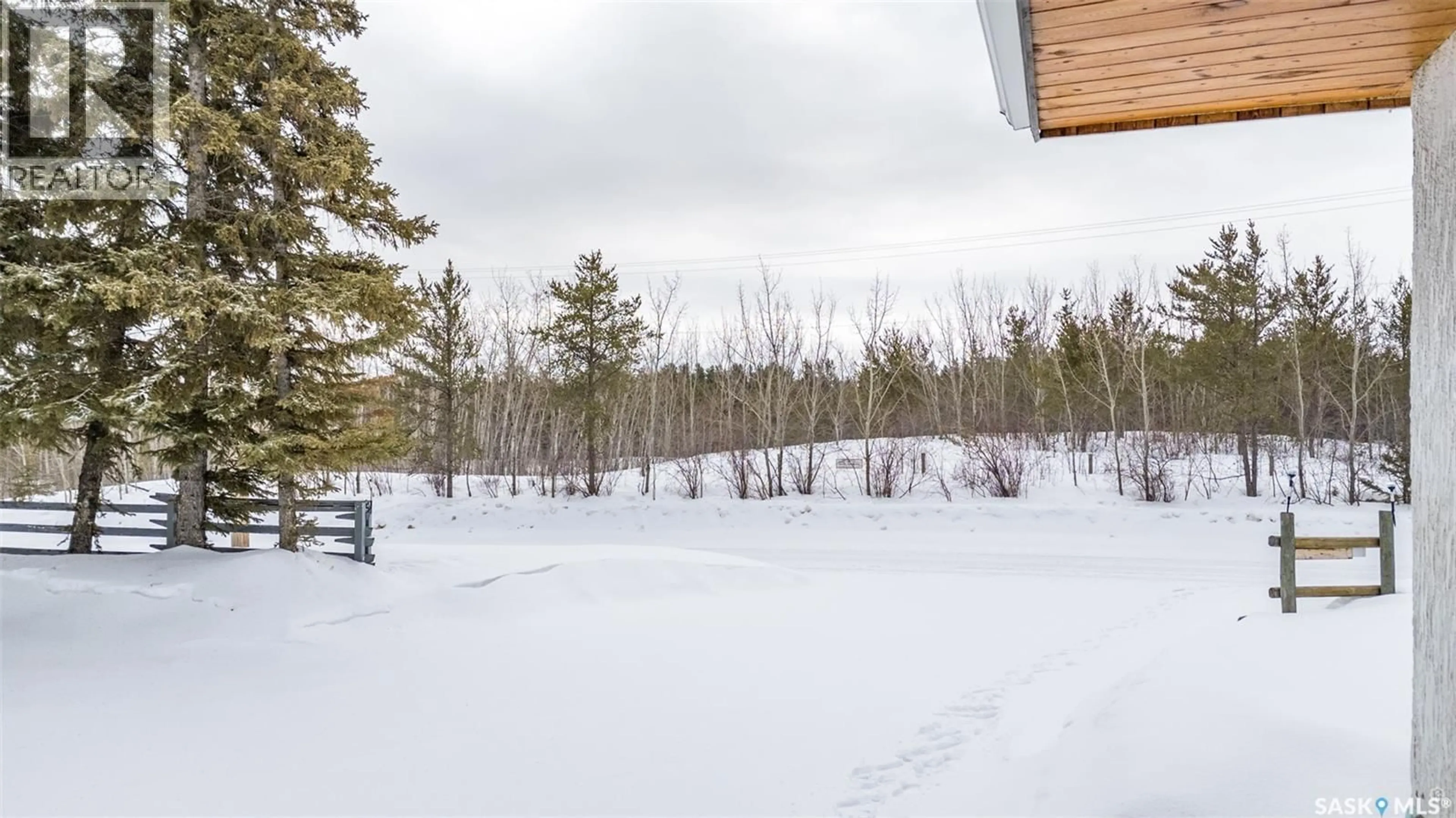 Patio, forest/trees view for 217 RED WING ROAD, Buckland Rm No. 491 Saskatchewan S6V5R3