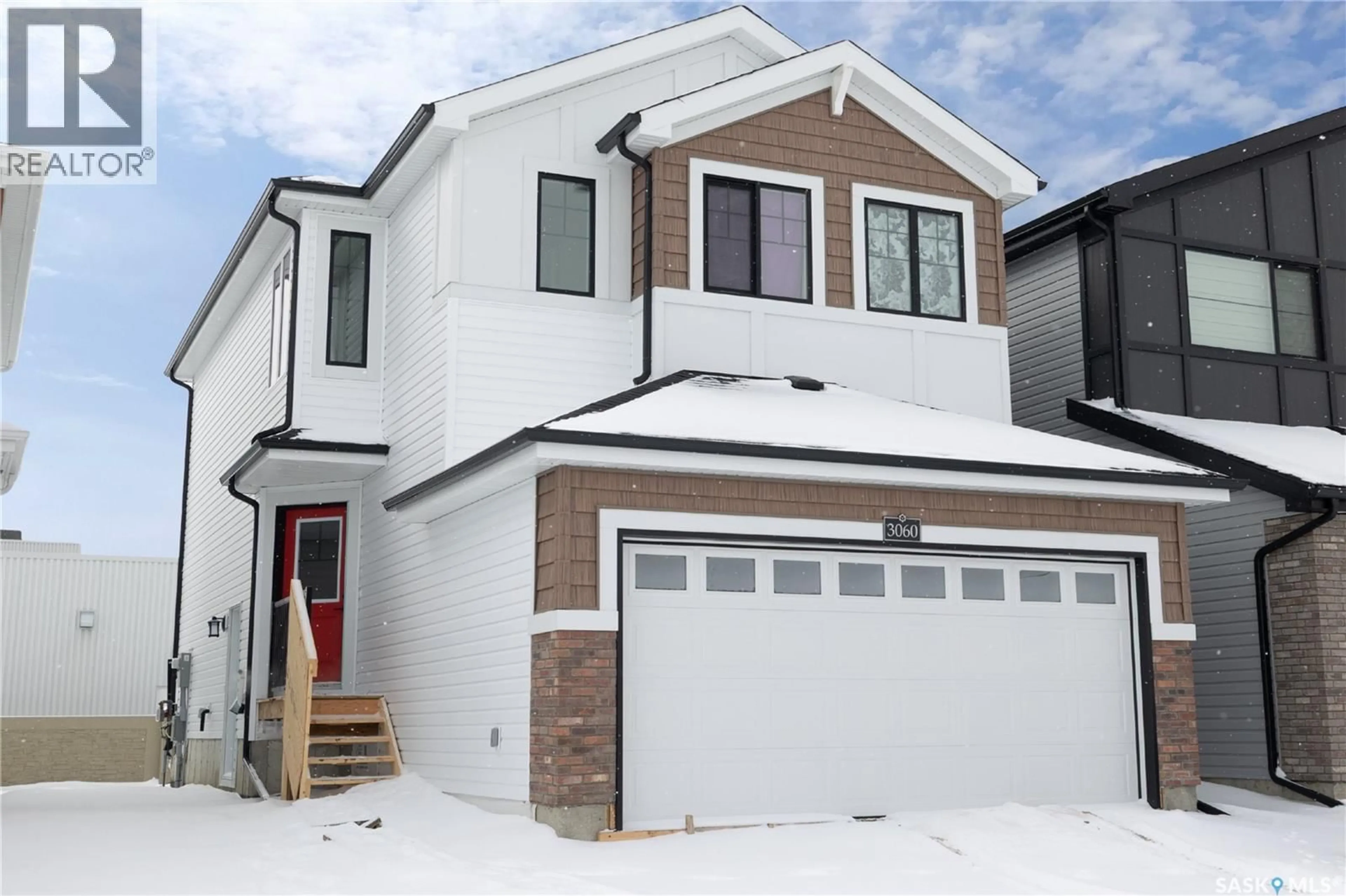 Home with vinyl exterior material, street for 3060 DUMONT WAY, Regina Saskatchewan S4V3Z3