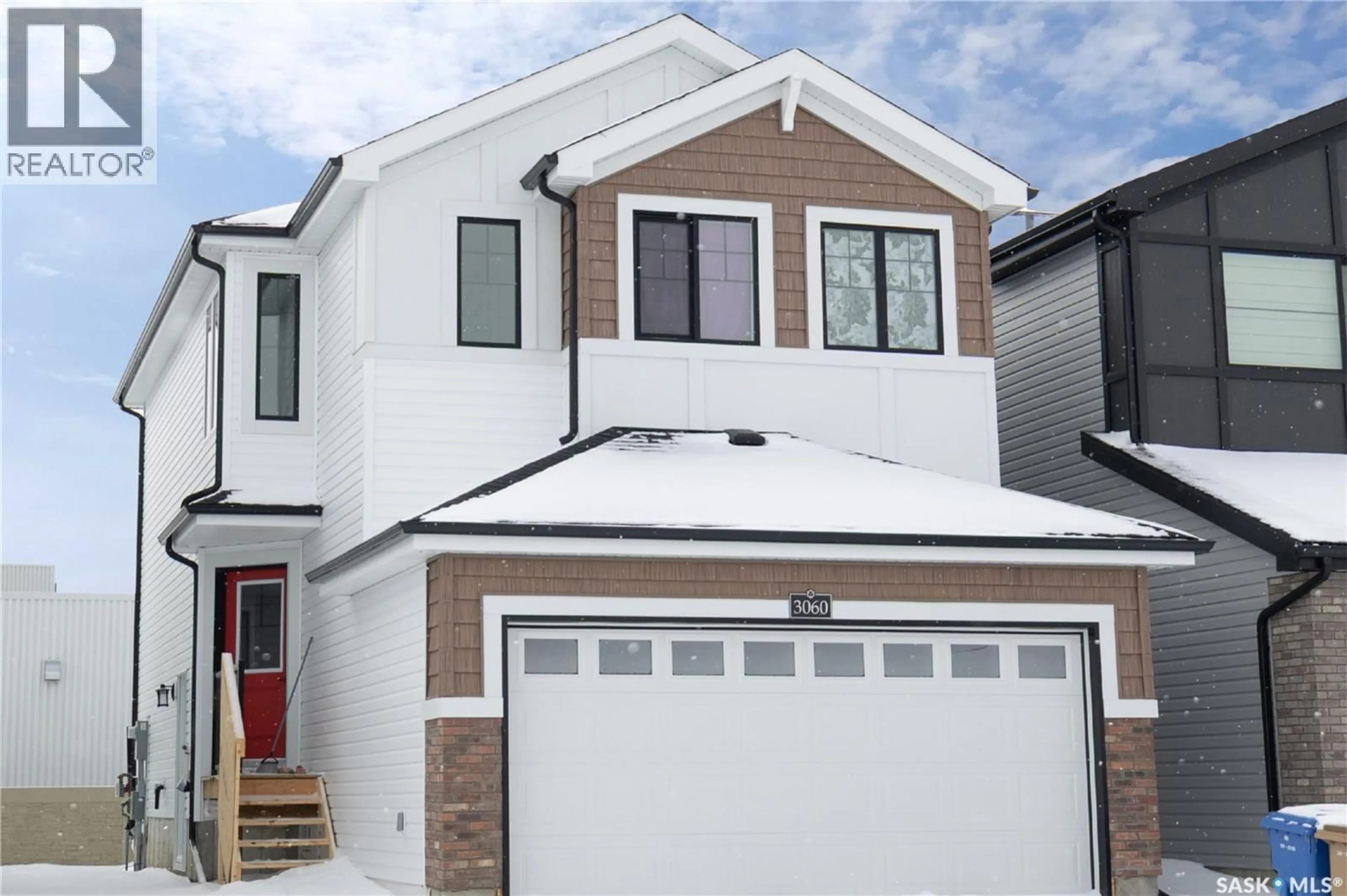 Home with vinyl exterior material, street for 3060 DUMONT WAY, Regina Saskatchewan S4V3Z3