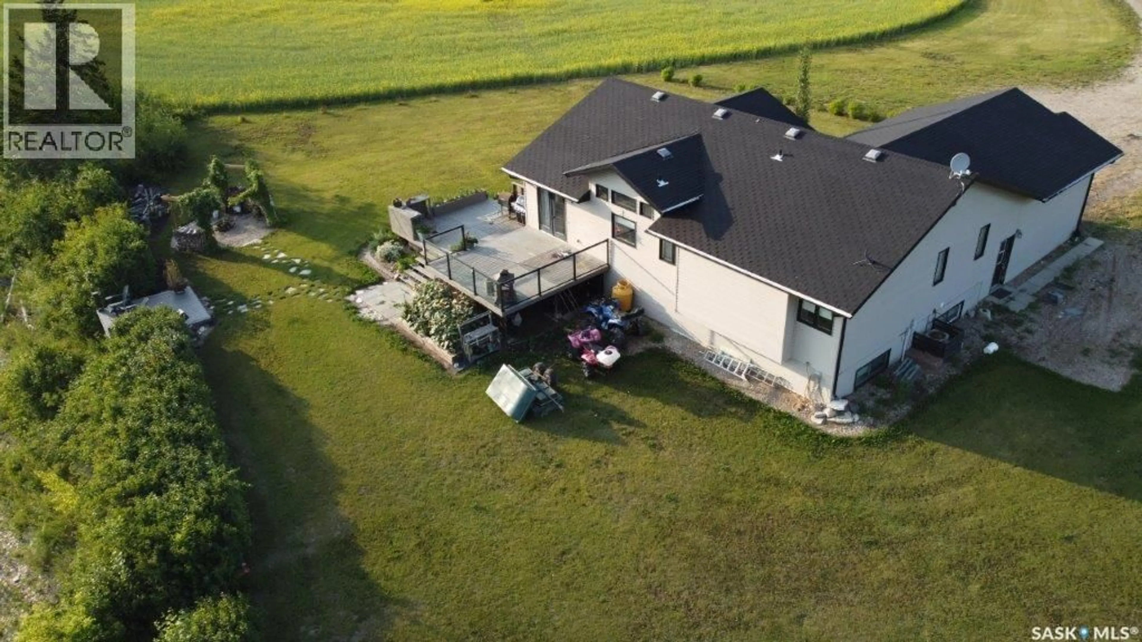 A pic from outside/outdoor area/front of a property/back of a property/a pic from drone, building for 15 ETOMAMI RIVER ACREAGE, Hudson Bay Rm No. 394 Saskatchewan S0E0Y0