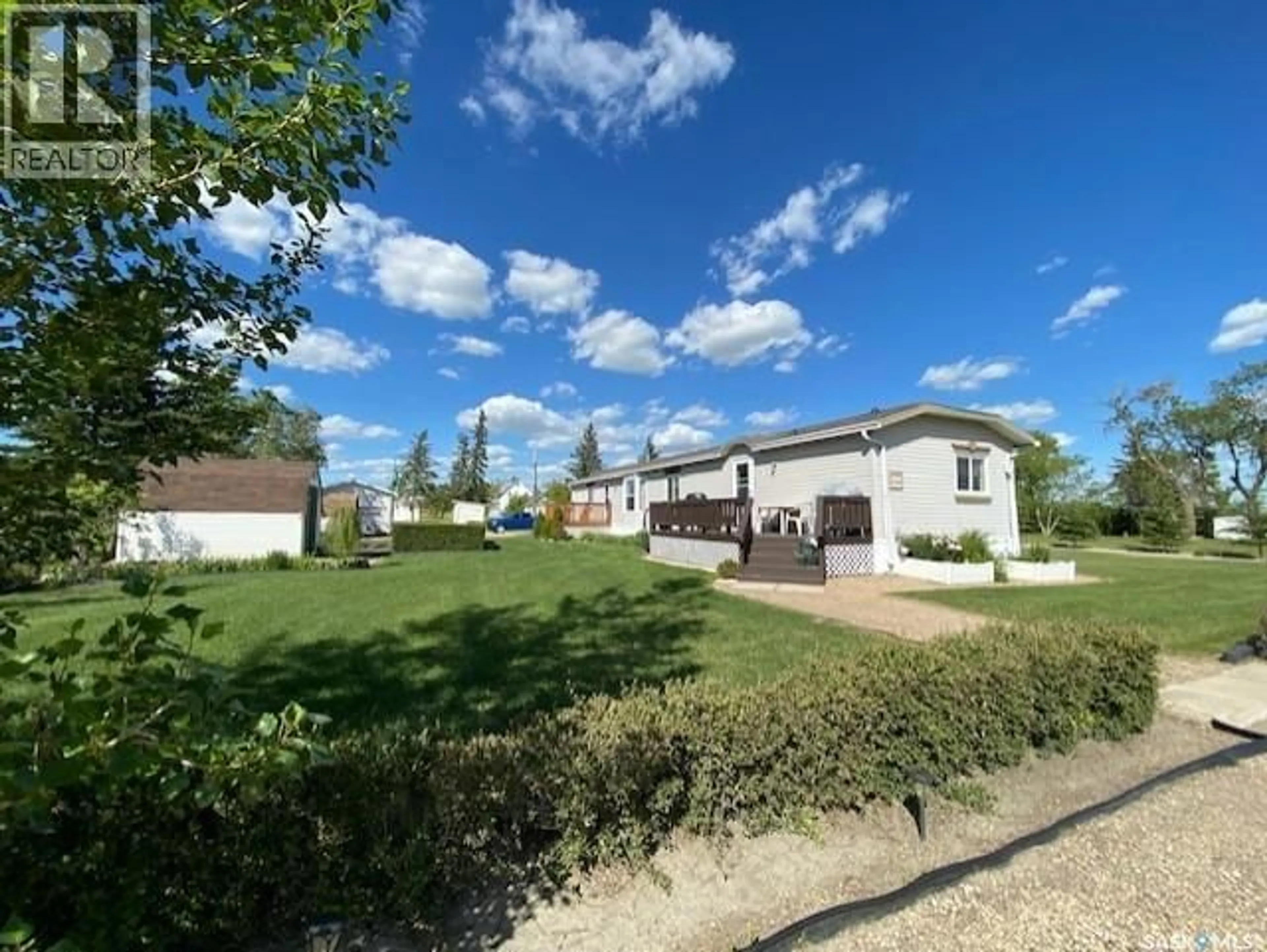 A pic from outside/outdoor area/front of a property/back of a property/a pic from drone, street for 154 2ND AVENUE, Fenwood Saskatchewan S0A0Y0