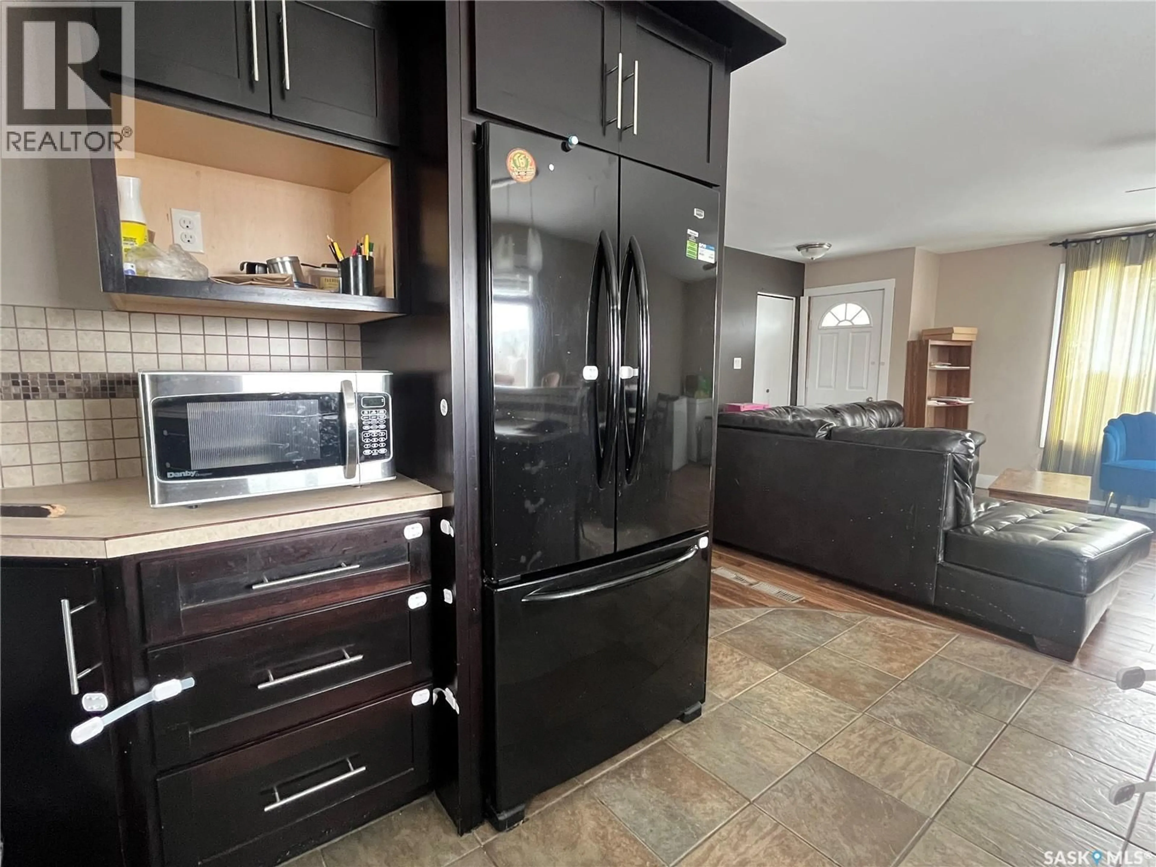 Open concept kitchen, ceramic/tile floor for 319 PELLY STREET, Rocanville Saskatchewan S0A3L0