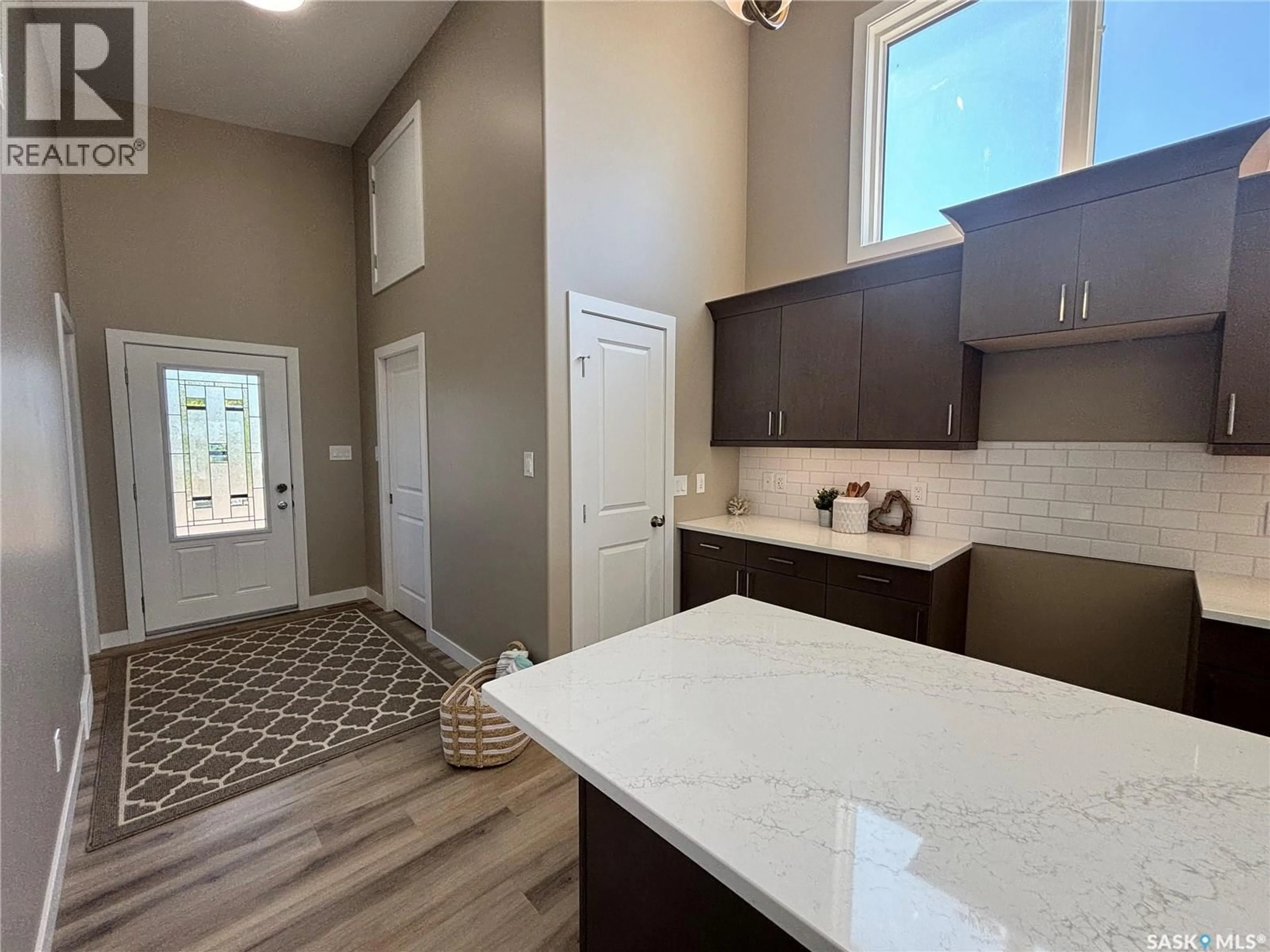 Open concept kitchen, ceramic/tile floor for 1119 BIRCHWOOD AVENUE, Good Lake Rm No. 274 Saskatchewan S0A0L0