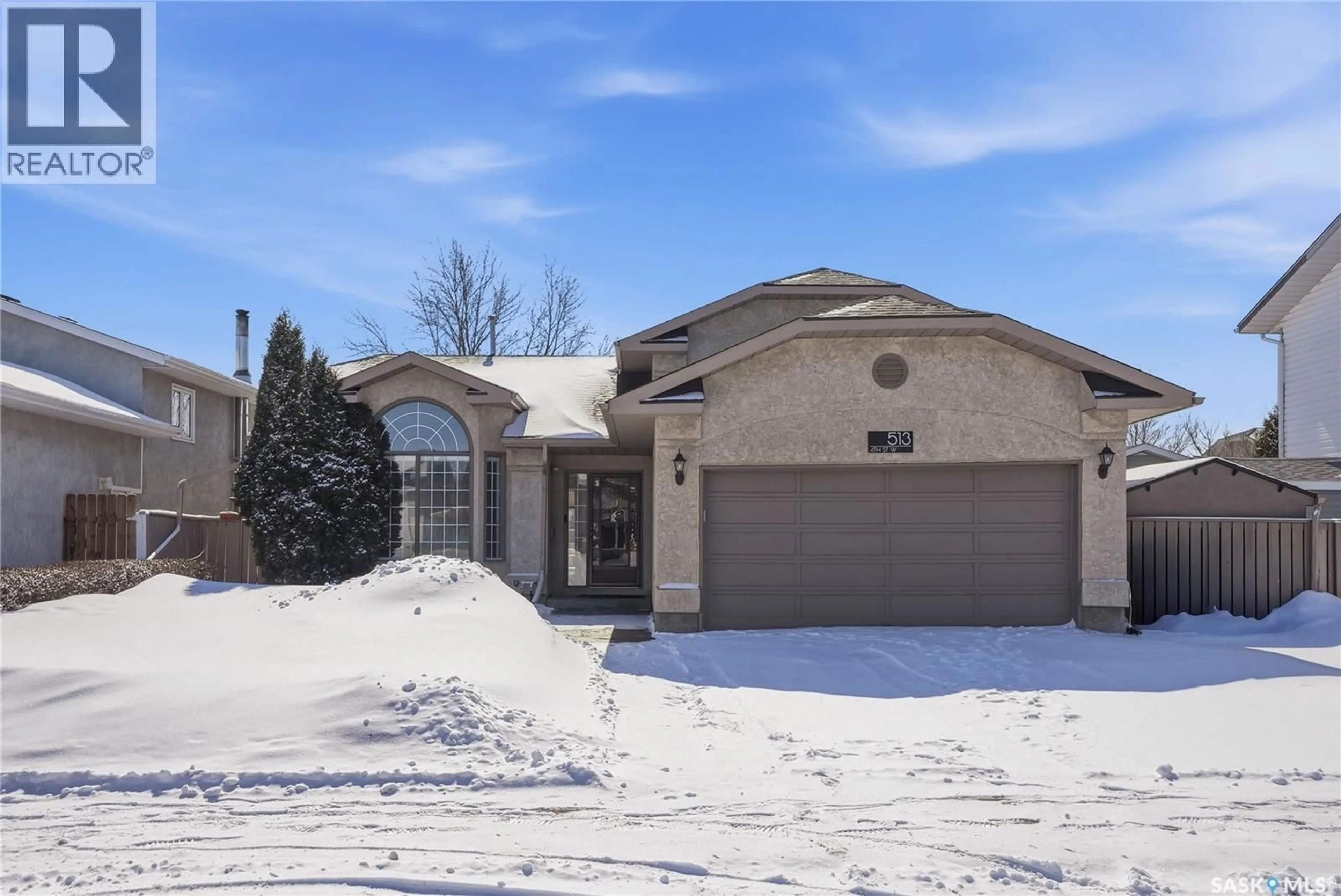 Home with brick exterior material, street for 513 4TH STREET, Warman Saskatchewan S0K4S0