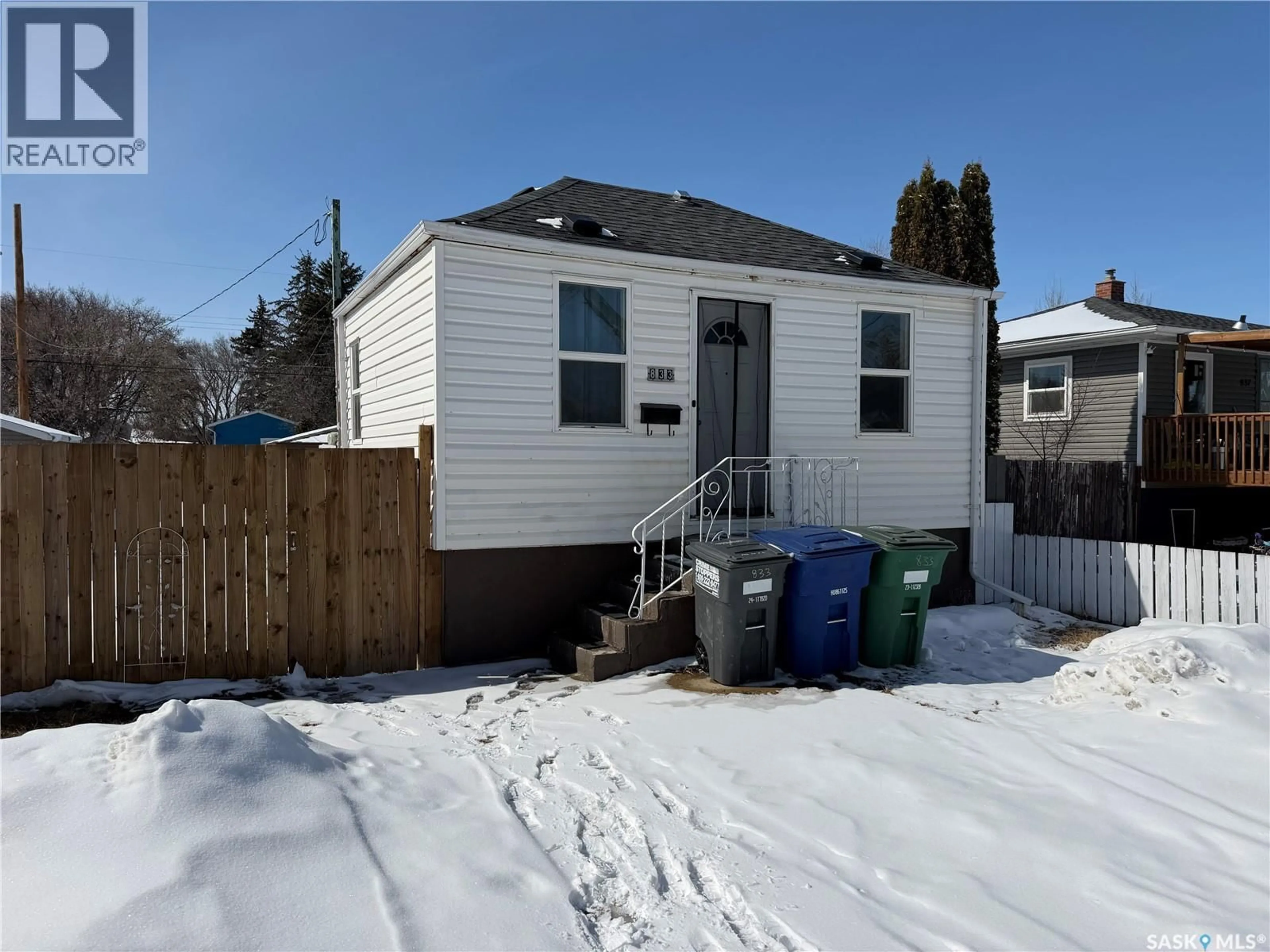 Unknown for 833 K AVENUE, Saskatoon Saskatchewan S7L2N2