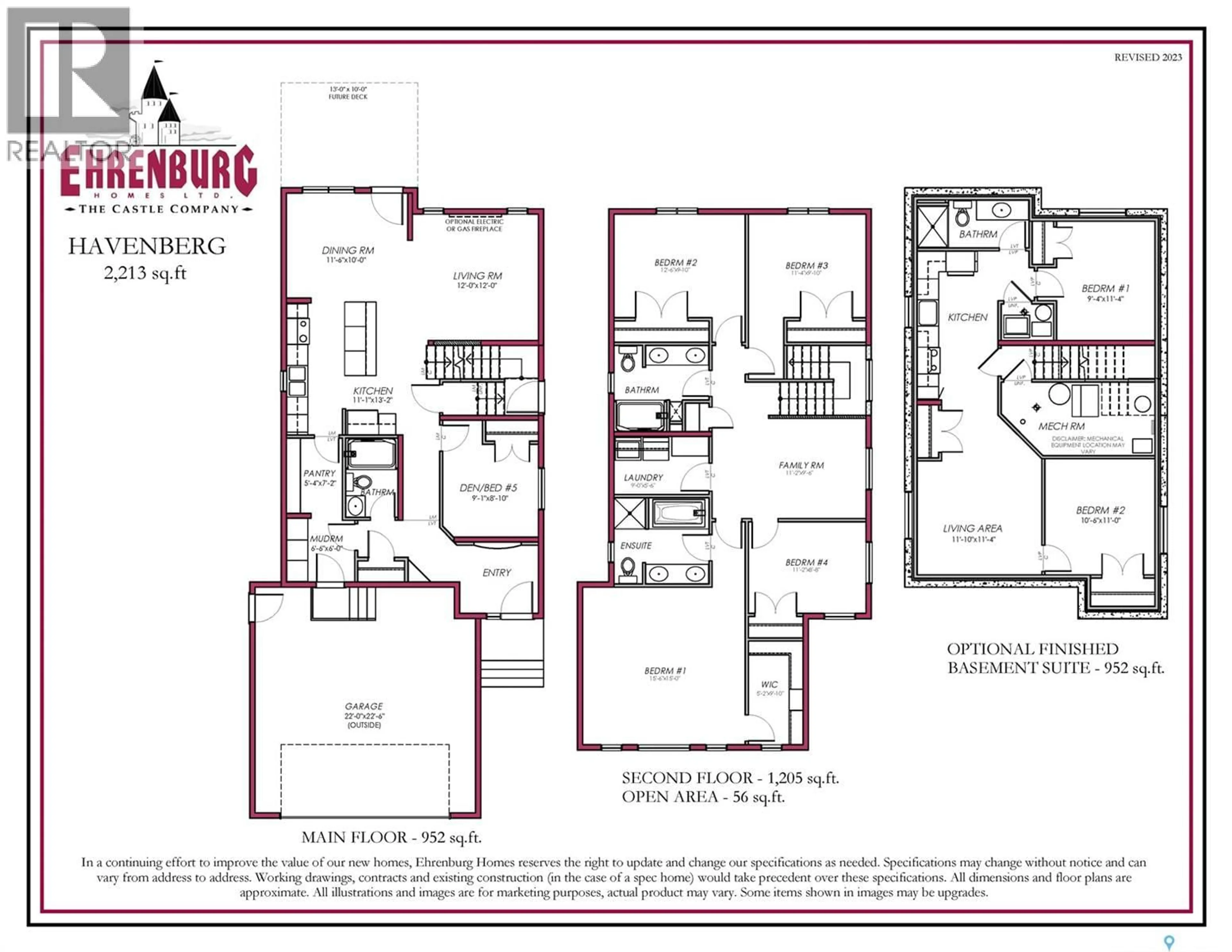 Floor plan for 8 VANCOUVER CRESCENT, Pilot Butte Saskatchewan S0G3Z0