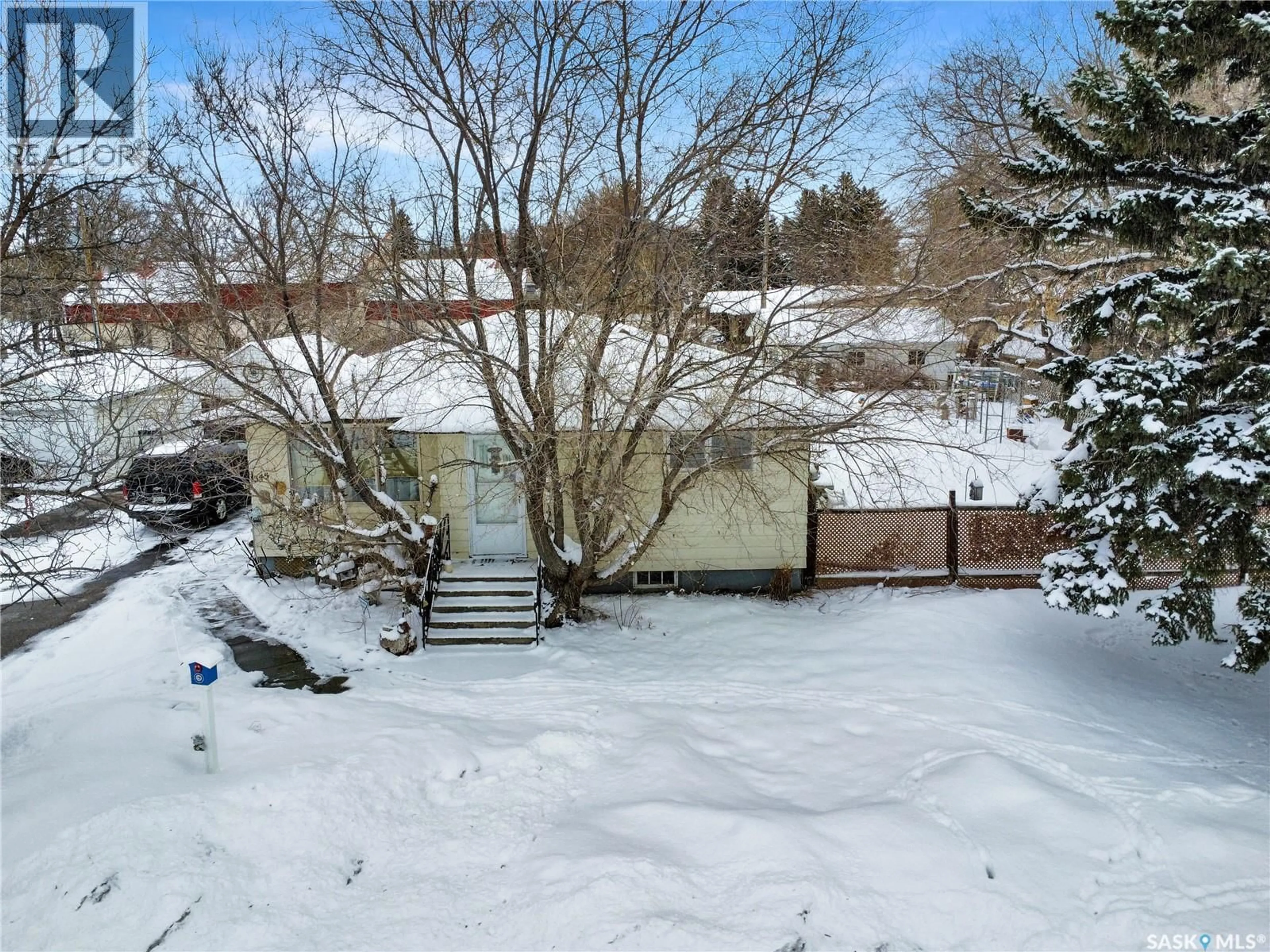 A pic from outside/outdoor area/front of a property/back of a property/a pic from drone, unknown for 345 COMPANY AVENUE, Fort Qu'Appelle Saskatchewan S0G1S0