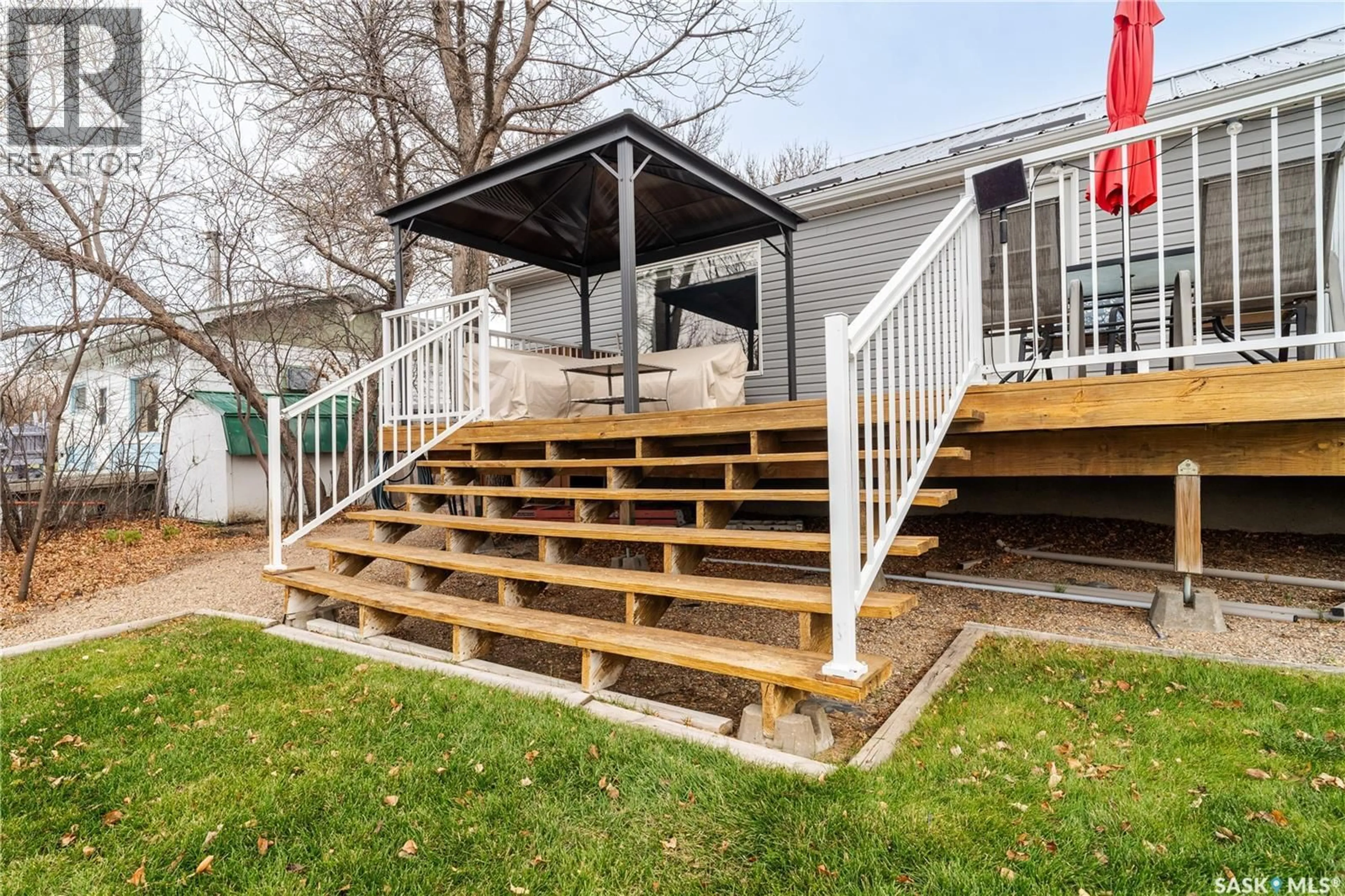Patio, street for 132 WHITETAIL ROAD, Crooked Lake Saskatchewan S0G2B0