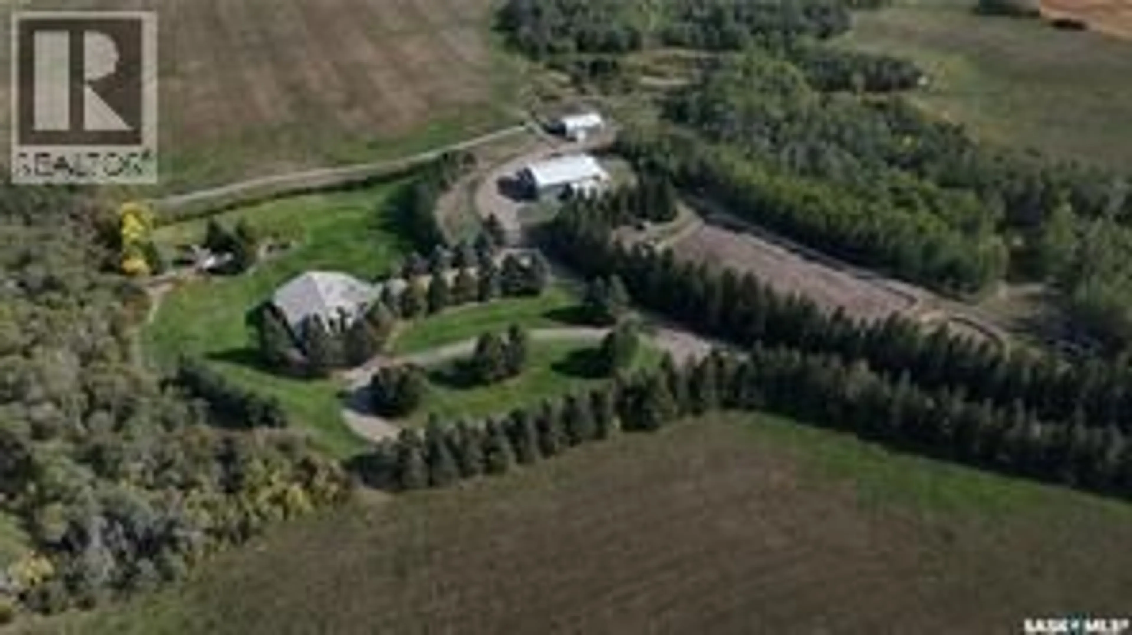 A pic from outside/outdoor area/front of a property/back of a property/a pic from drone, unknown for ATCHEYNUM ACREAGE, Battle River Rm No. 438 Saskatchewan S0M0E0