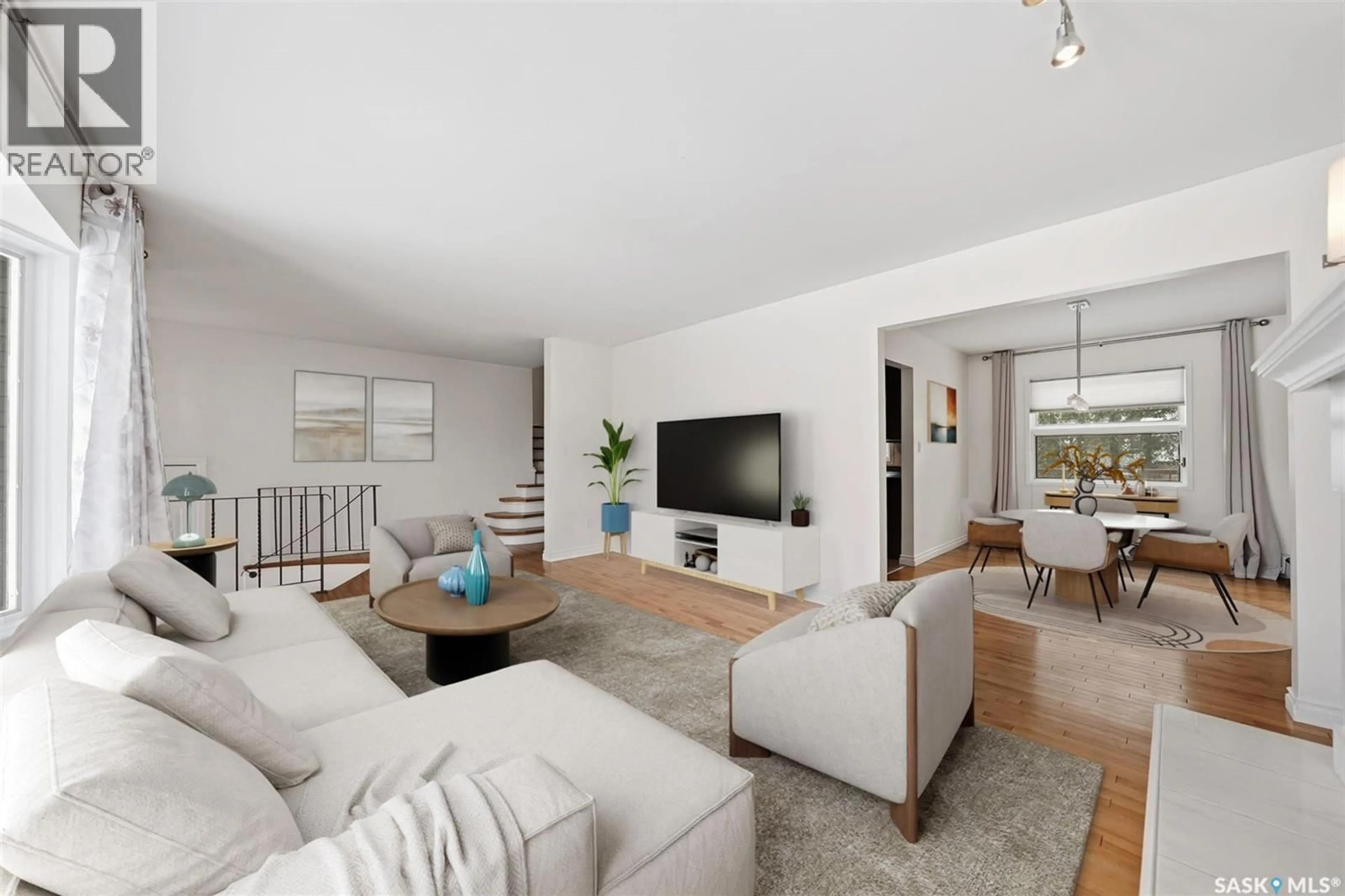 Living room with furniture, unknown for 419 CHITEK CRESCENT, Saskatoon Saskatchewan S7K5C1