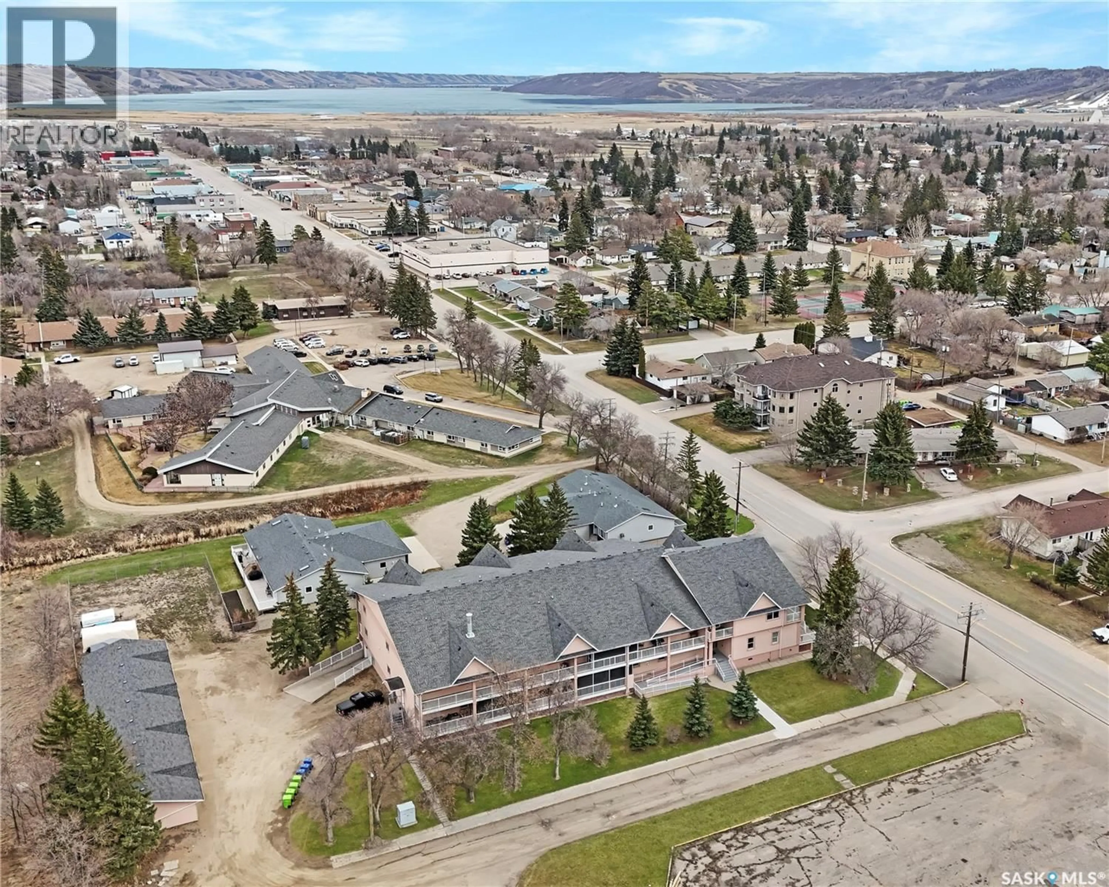 A pic from outside/outdoor area/front of a property/back of a property/a pic from drone, unknown for W - 12 600 BROADWAY STREET, Fort Qu'Appelle Saskatchewan S0G1S0