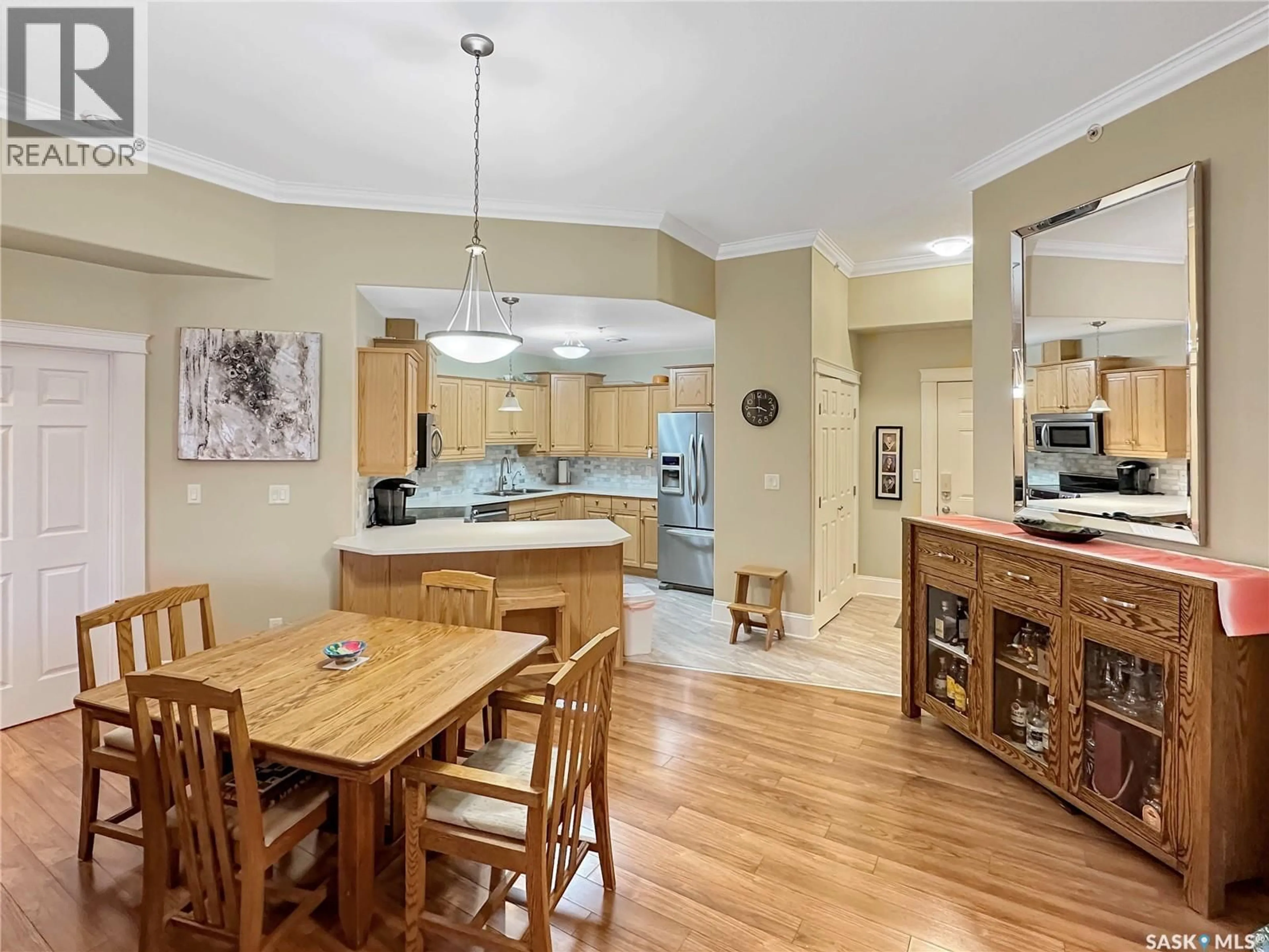 Open concept kitchen, unknown for W - 12 600 BROADWAY STREET, Fort Qu'Appelle Saskatchewan S0G1S0