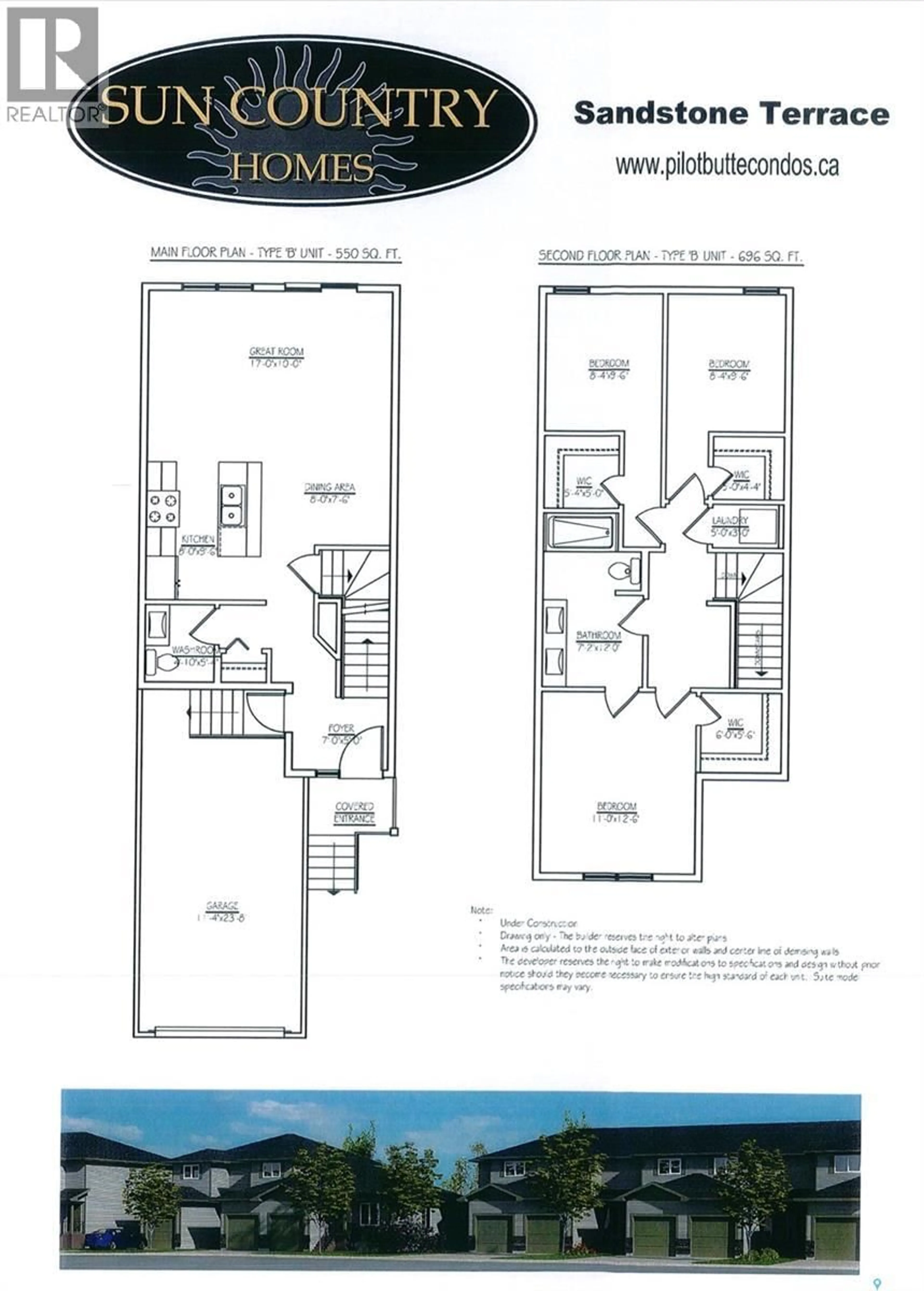 Floor plan for 103 PLAINS CIRCLE, Pilot Butte Saskatchewan S0G3Z0