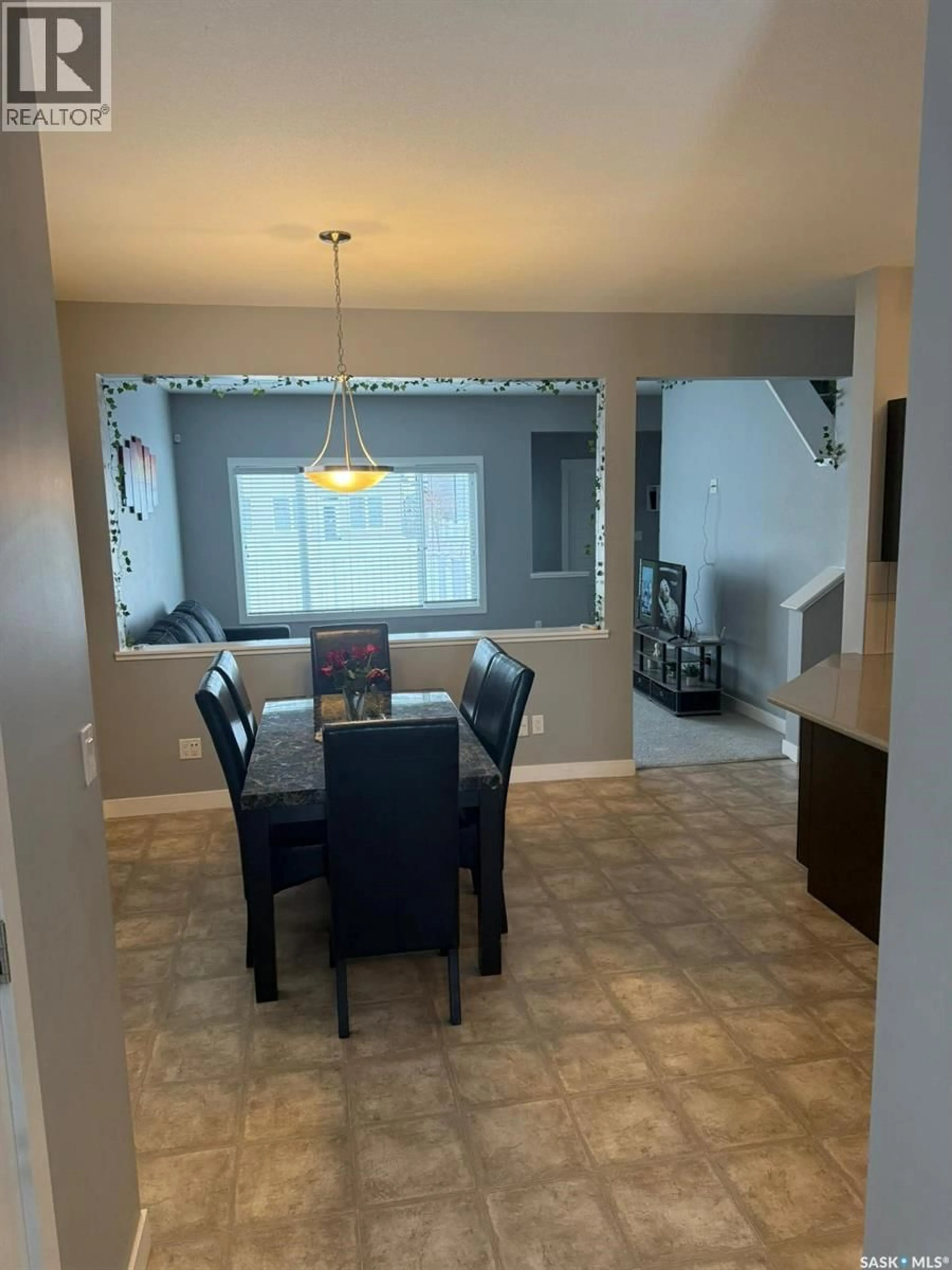 Dining room, ceramic/tile floor for E - 4609 GREEN ROCK ROAD, Regina Saskatchewan S4V3K8