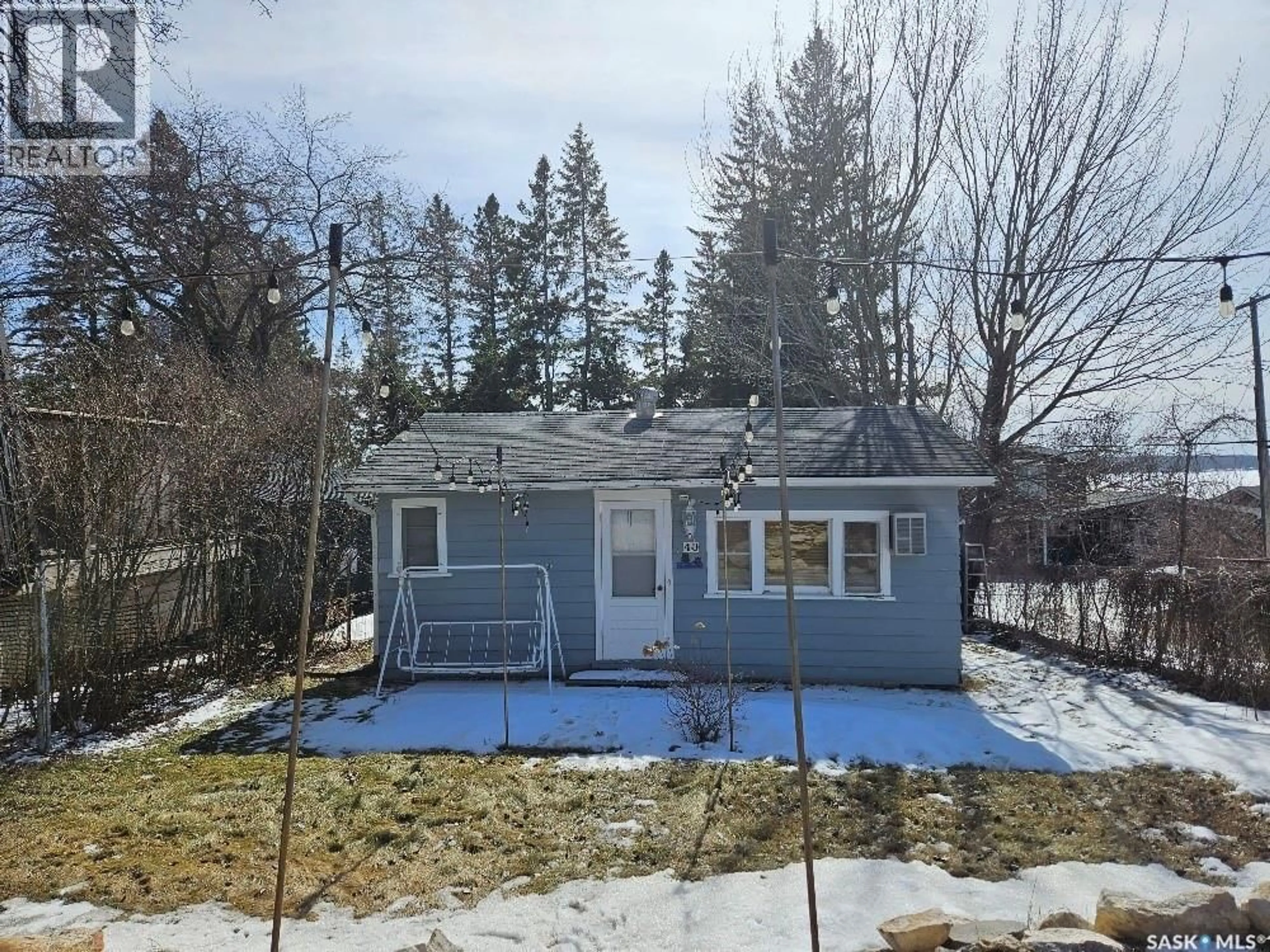 A pic from outside/outdoor area/front of a property/back of a property/a pic from drone, street for 40 HIAWATHA STREET, Kenosee Lake Saskatchewan S0C2S0