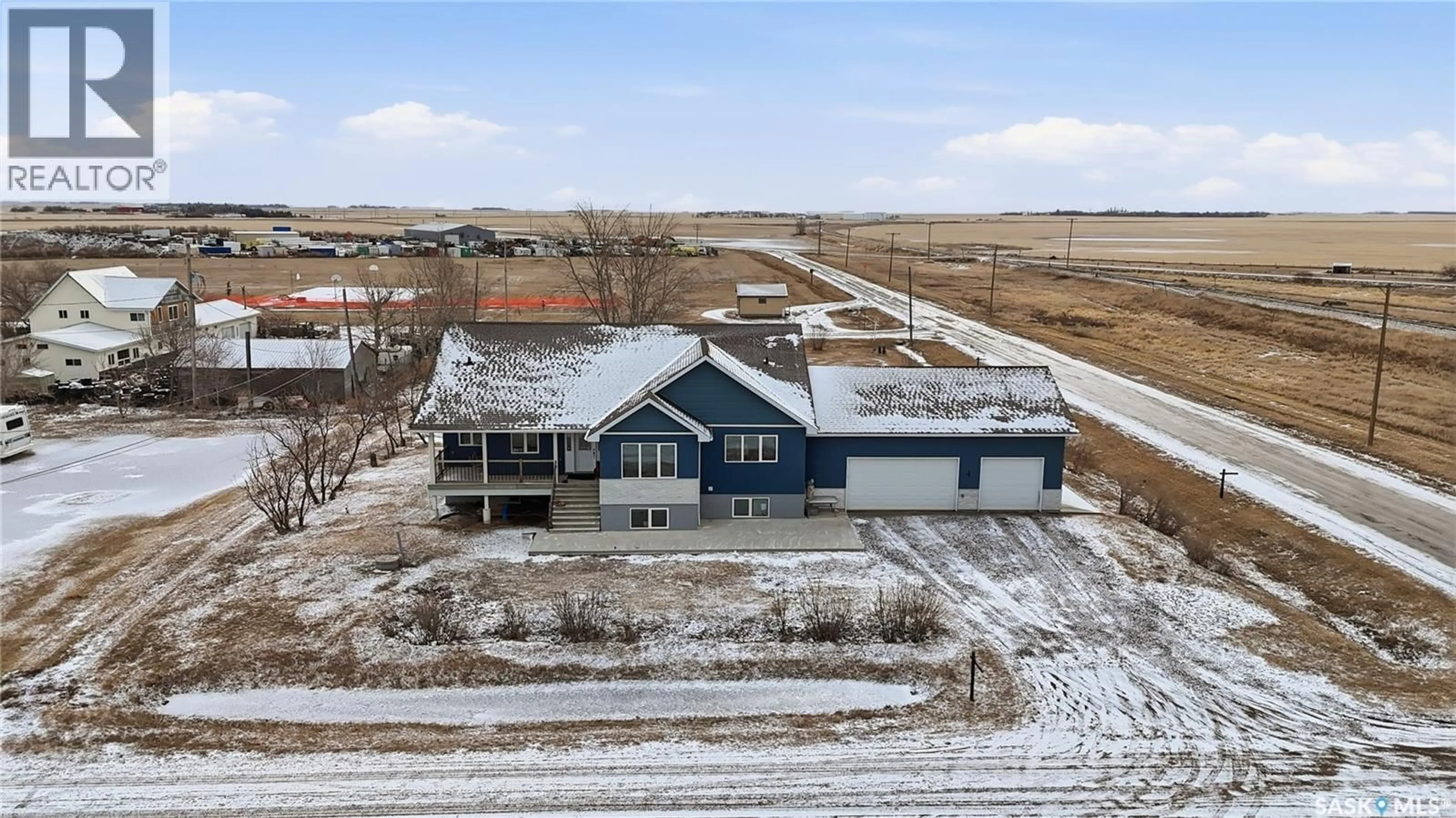 A pic from outside/outdoor area/front of a property/back of a property/a pic from drone, building for 1 BROWNLEE STREET, Tuxford Saskatchewan S0H4C0