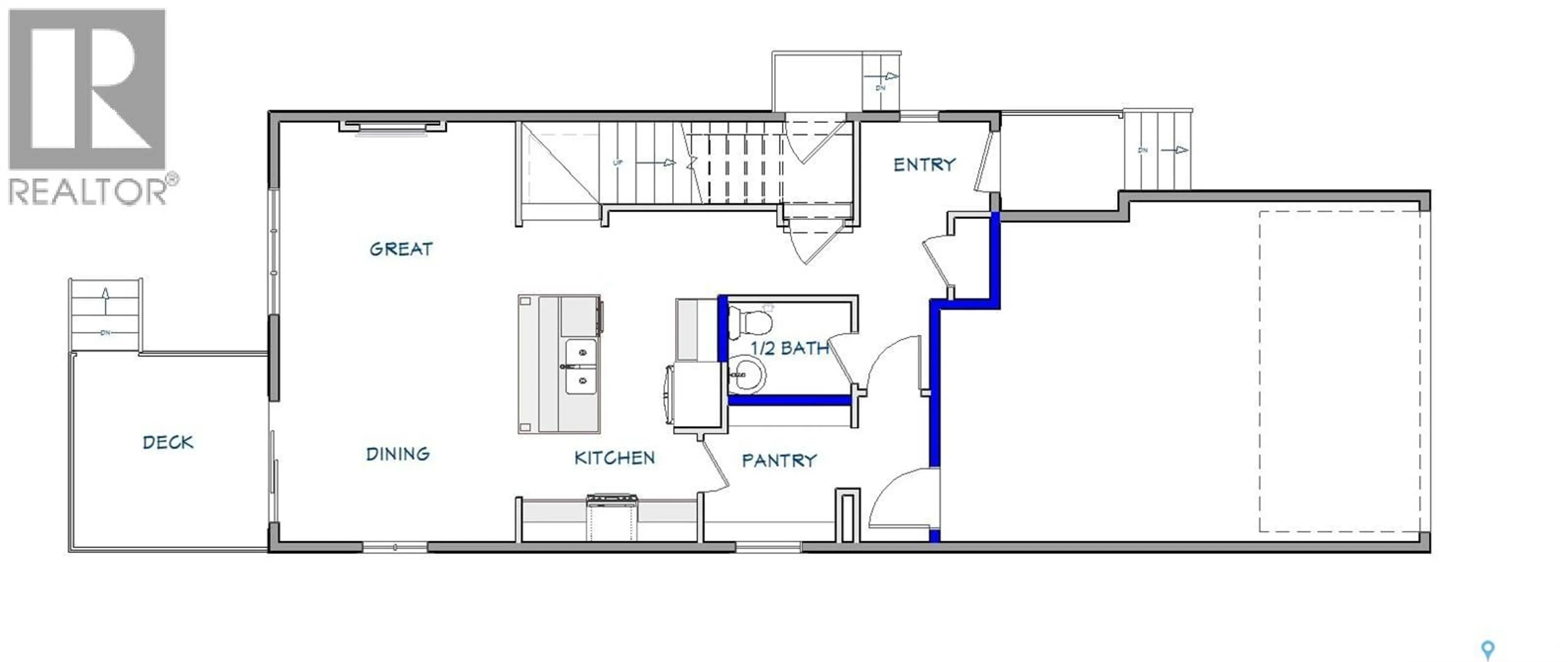 Floor plan for 667 HENRY DAYDAY ROAD, Saskatoon Saskatchewan S7W1H5