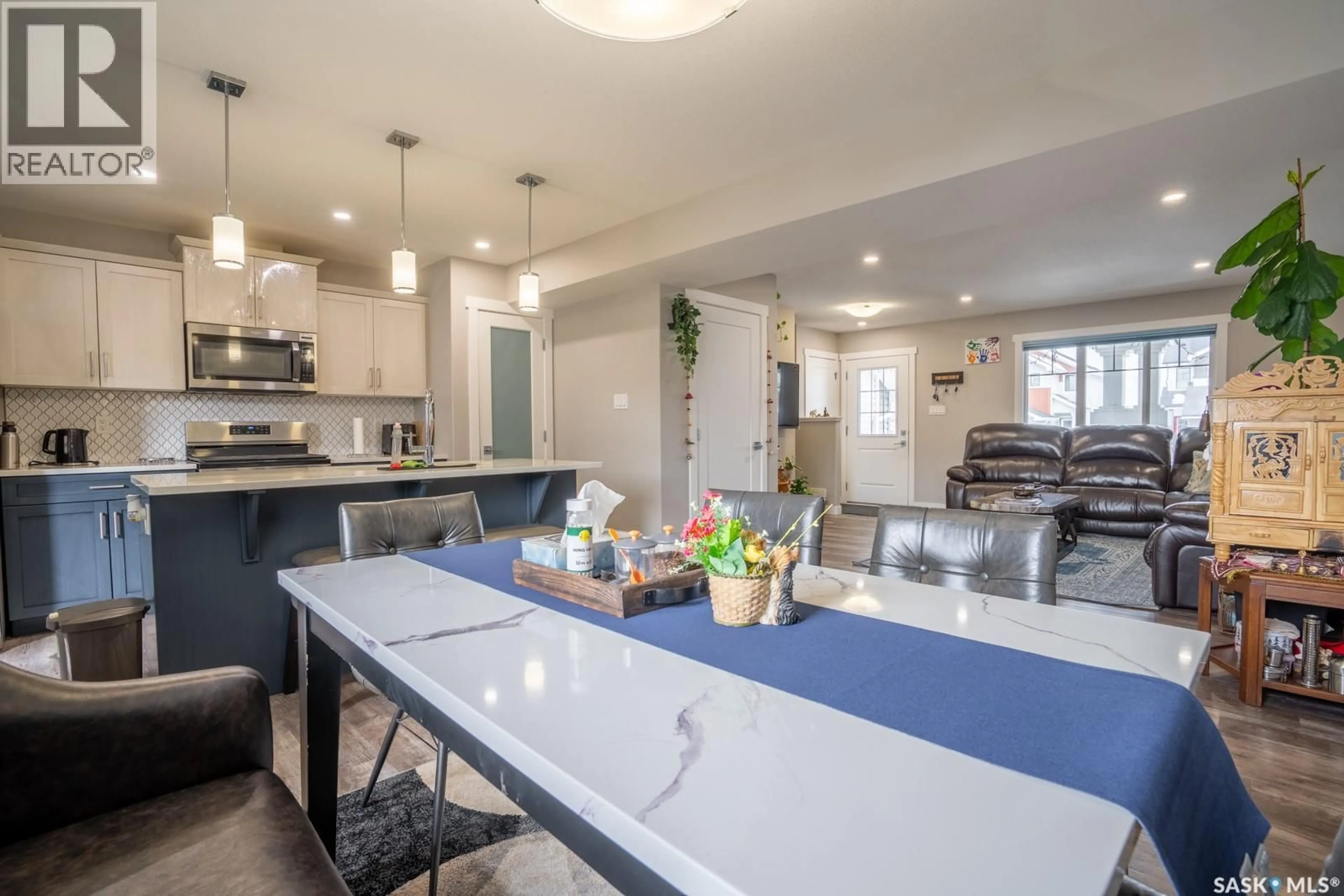 Open concept kitchen, ceramic/tile floor for 3114 GREEN STONE ROAD, Regina Saskatchewan S4V3X4