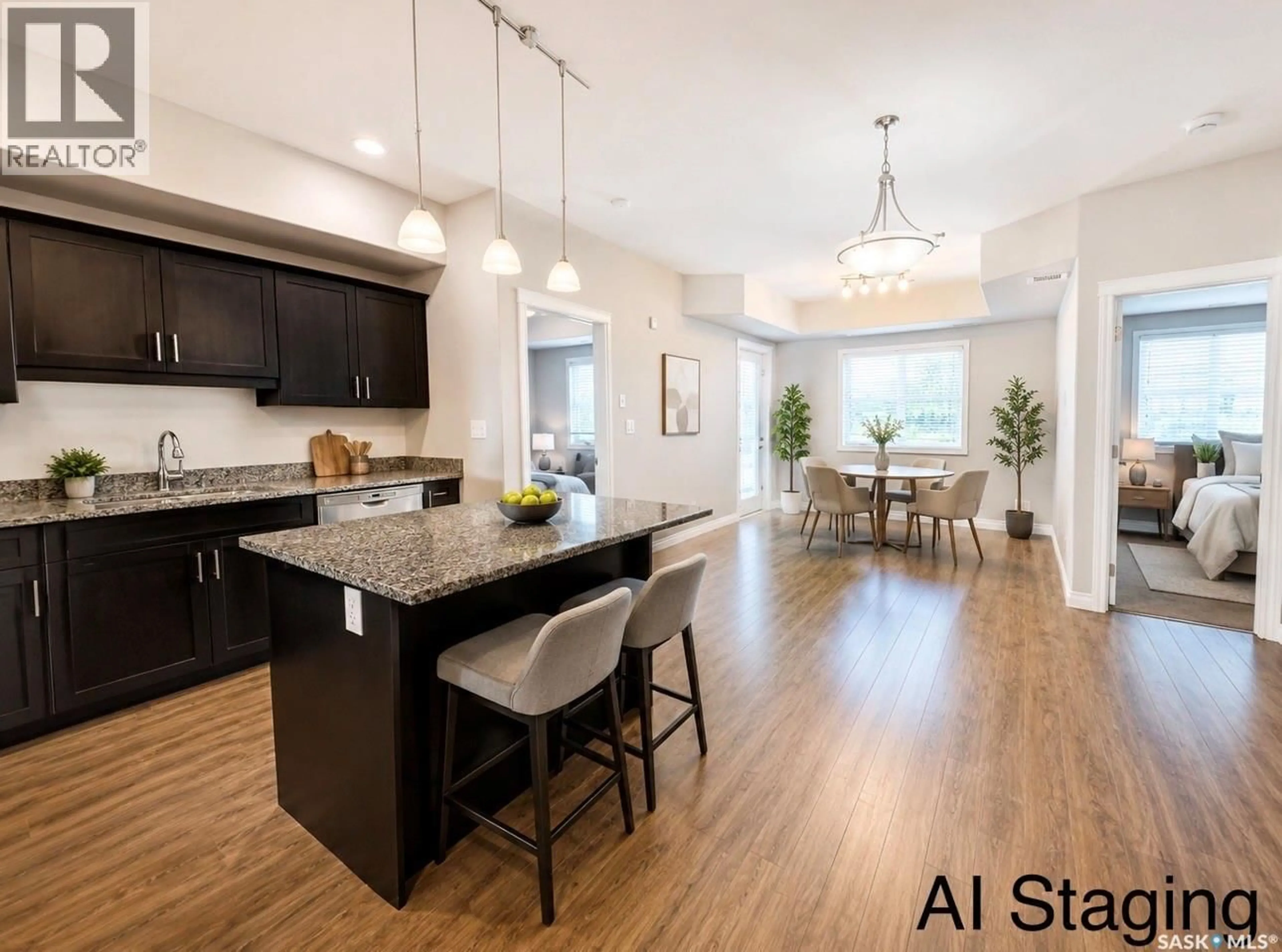 Open concept kitchen, unknown for 309 412 WILLOWGROVE SQUARE, Saskatoon Saskatchewan S7W0E5